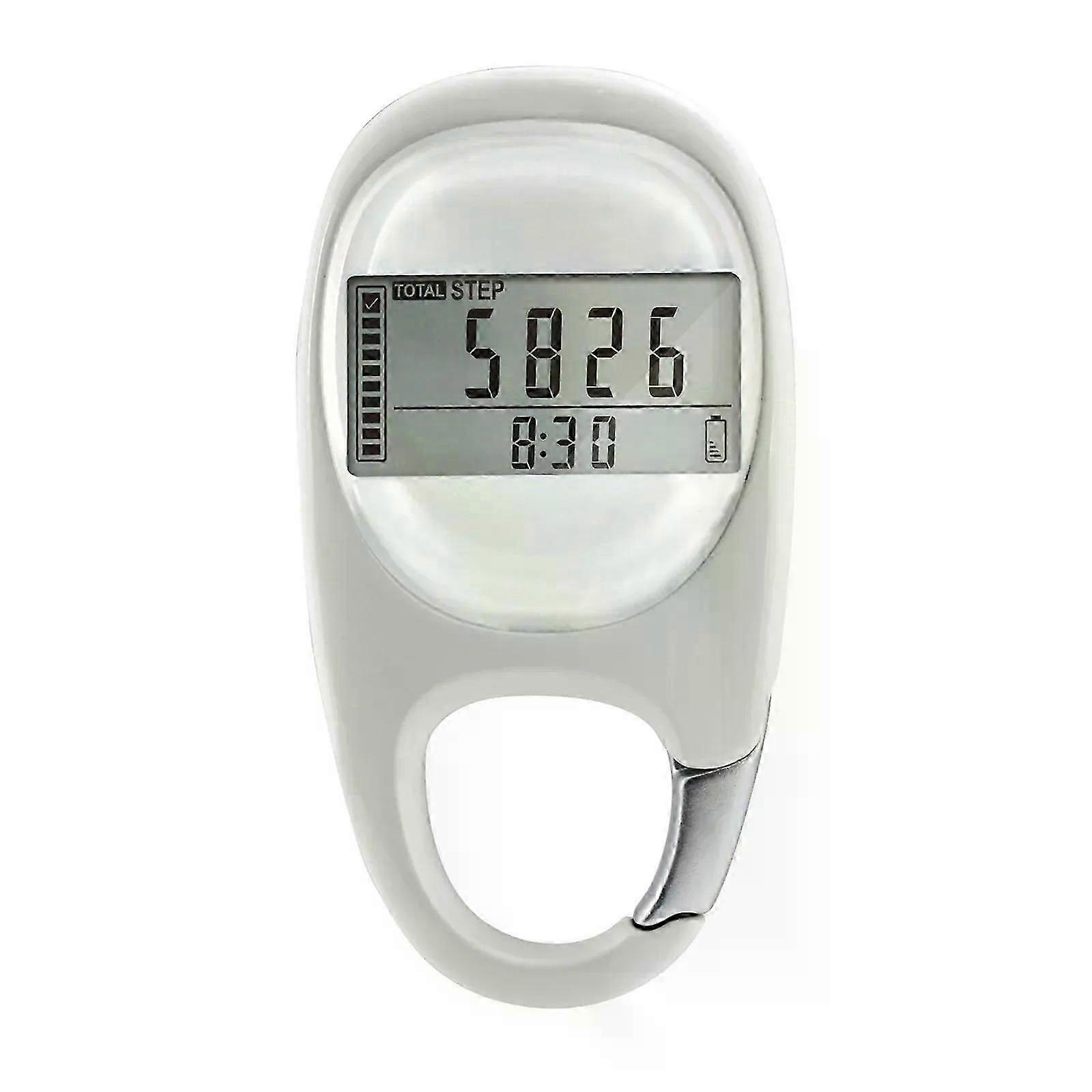 Multi-functional Step Counter Portable Pedometer Fitness Tracker for Tracking Steps / Walking Distance / Calories Fitness Monito