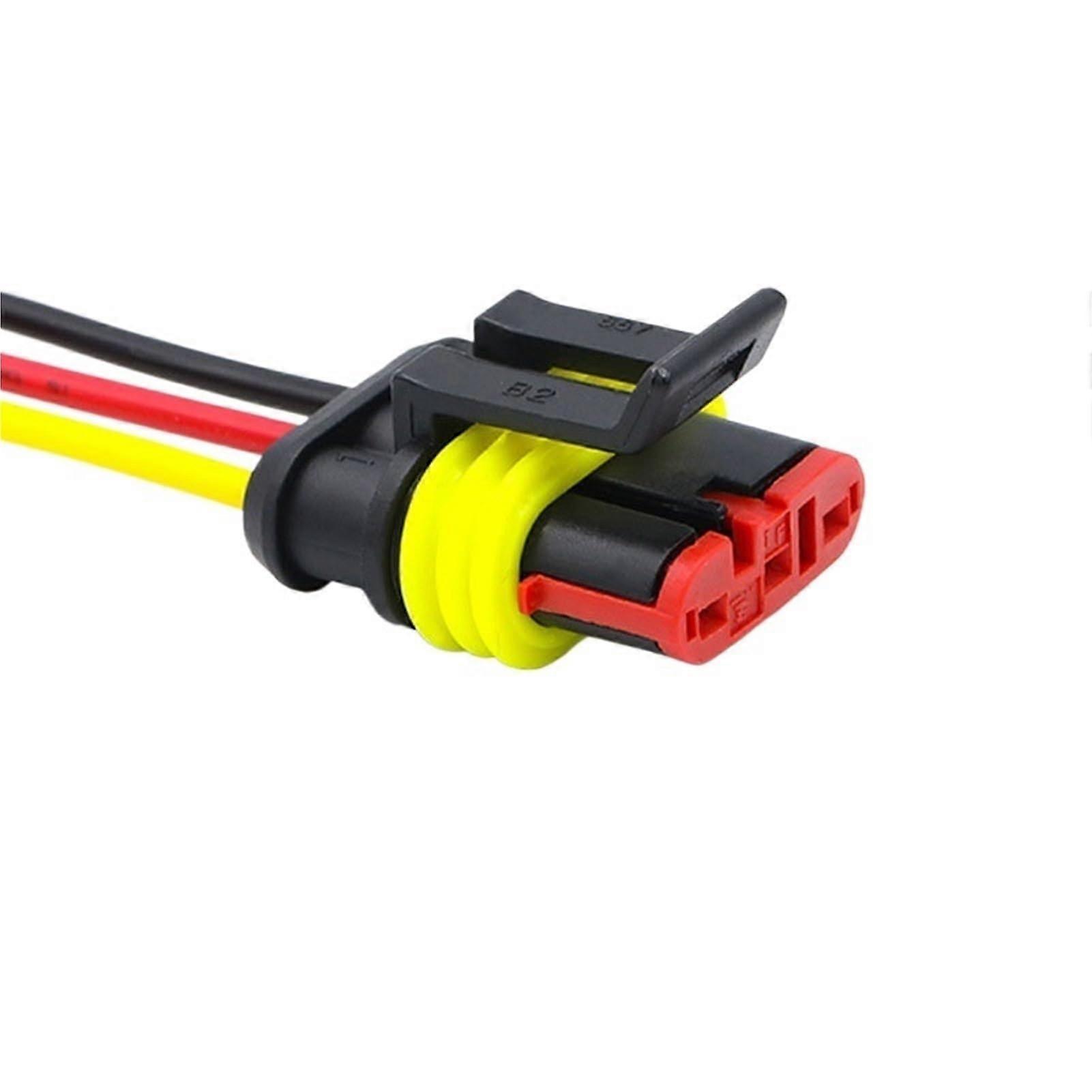 5/20/100Sets AMP Automobil Electric Connector 16PIN Terminal 20 Sets 2p Whole Set