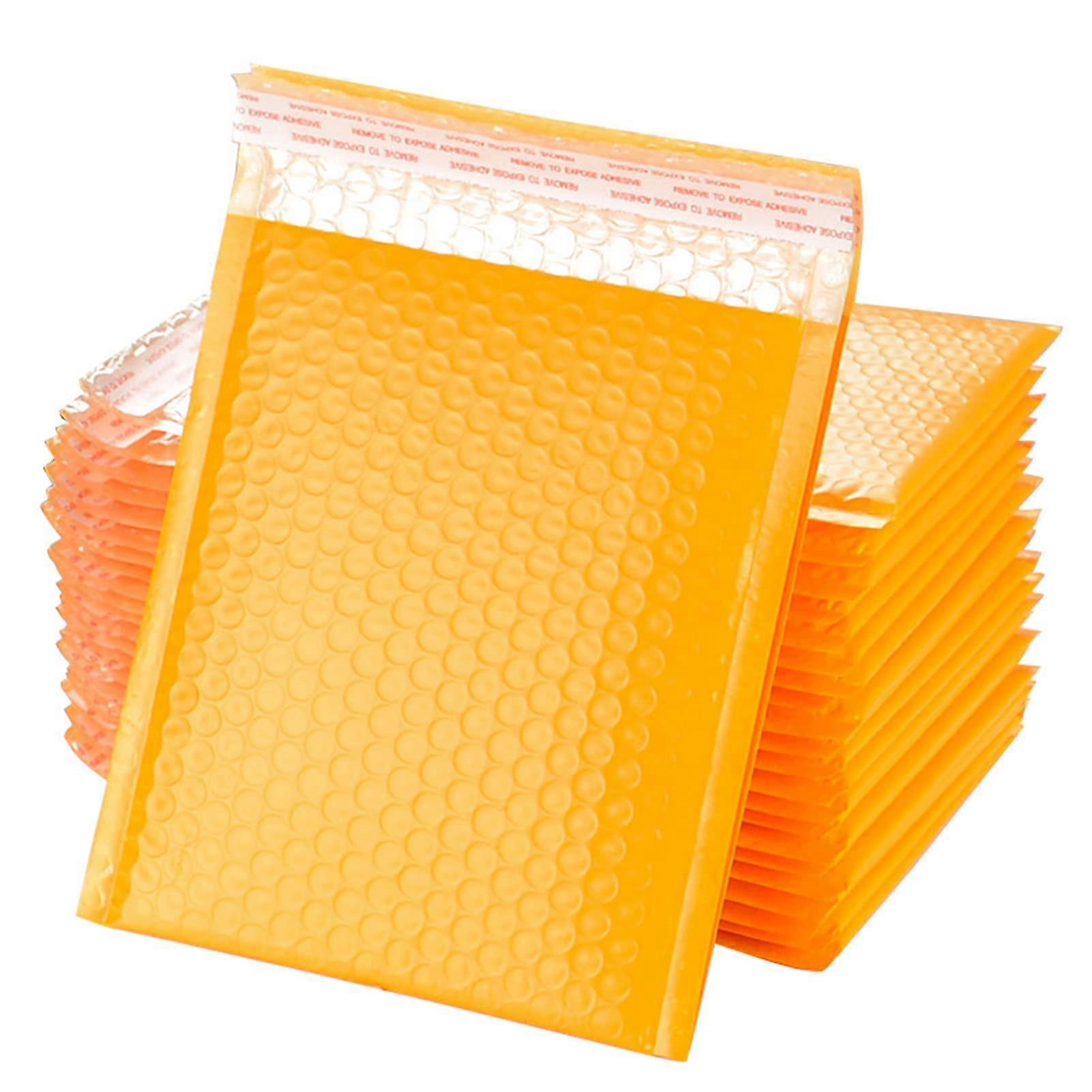 Bubble Mailers Padded Mailing Envelope Bag PolyMailer Self Seal Mailing Gift Bags for Delivery Magazine Lined Mailer Pack of 50 13 x 18 cm