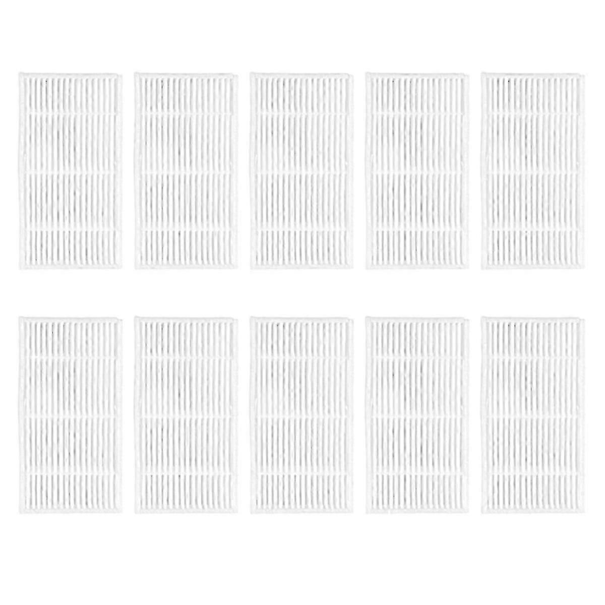 10 ADET Yıkanabilir Hepa Filtre Yedek Parçaları VCR04W Robot Elektrikli Süpürge Aksesuarları Filtreler için
