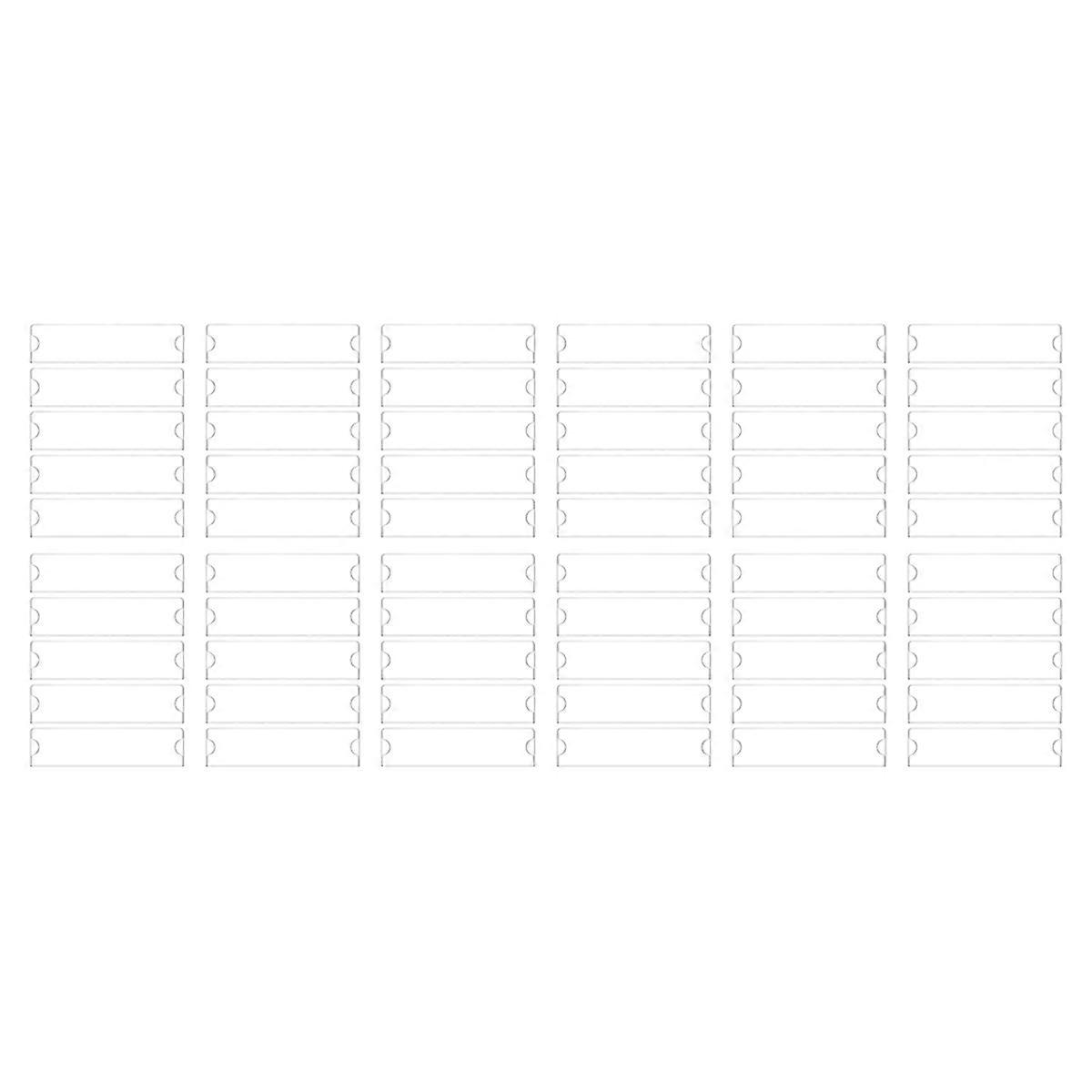 Acrylic Name Plate Holder Premium, 2X8 Inch