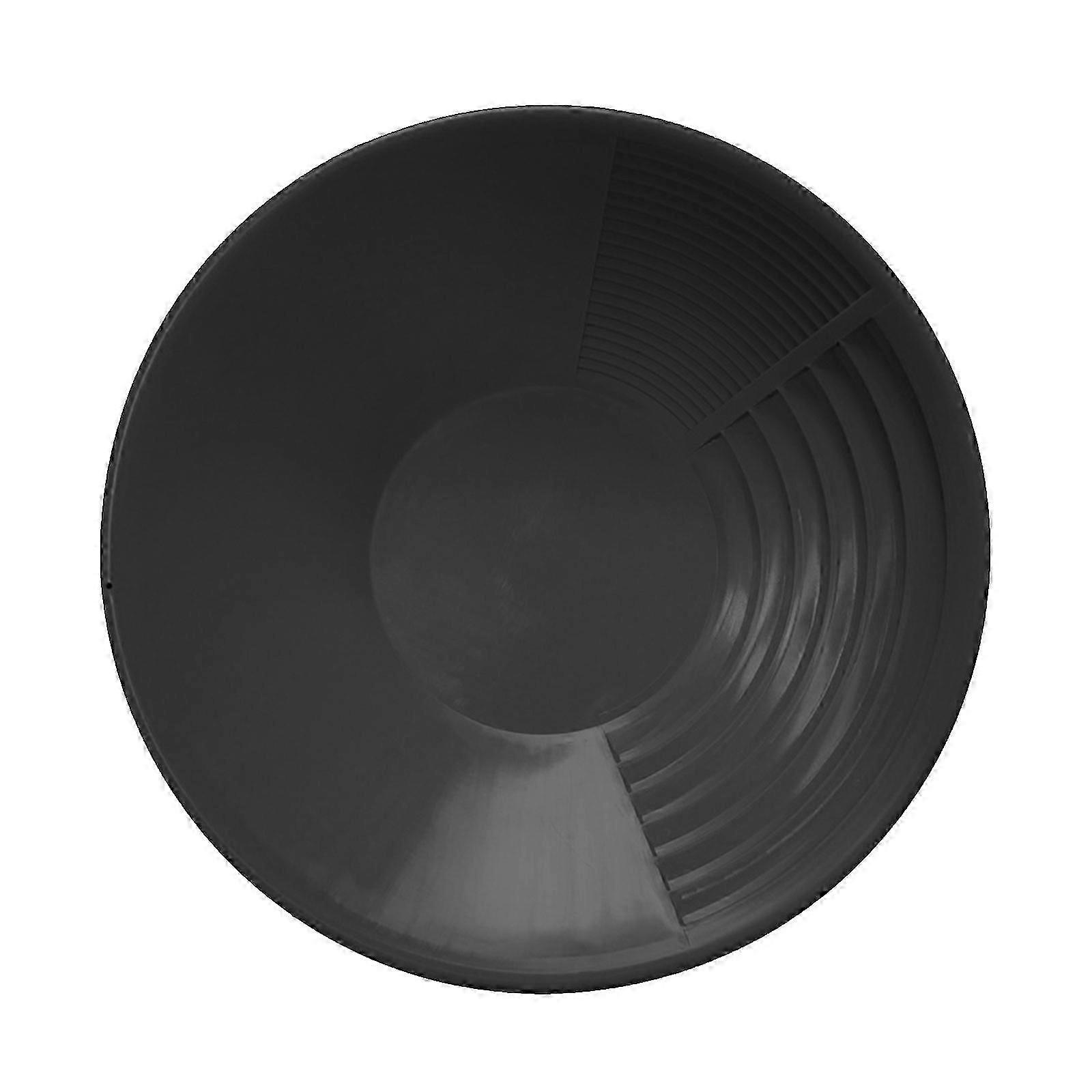 Upgrades Hand Operated Gold Mining Pans High Efficiency Black Plastic Gold Pans Enhances Thickness For Gemstones Sifting Green