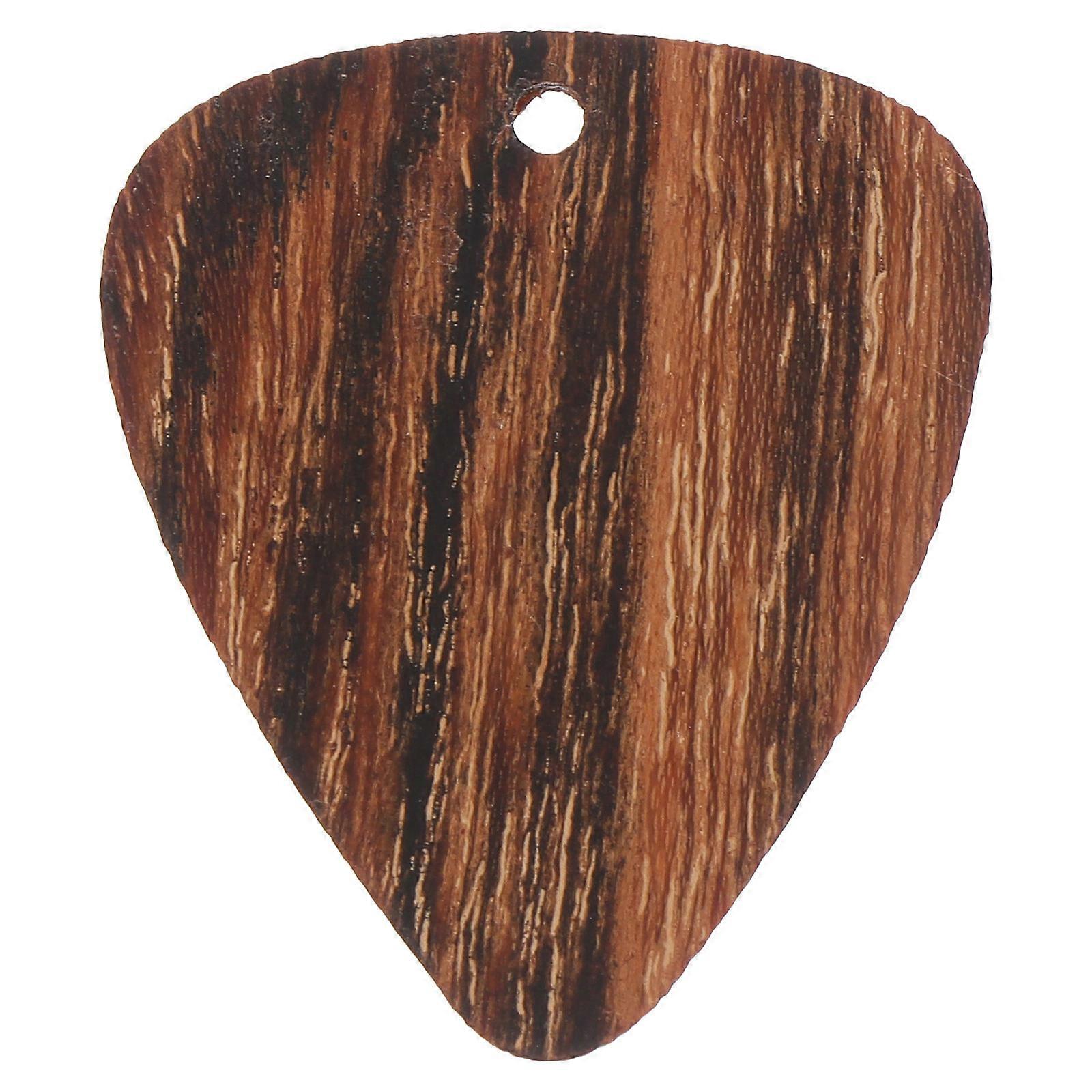 Wooden Pick Guitar Fingertip Pick for Guitar Use 1Pcs Durable Accessory