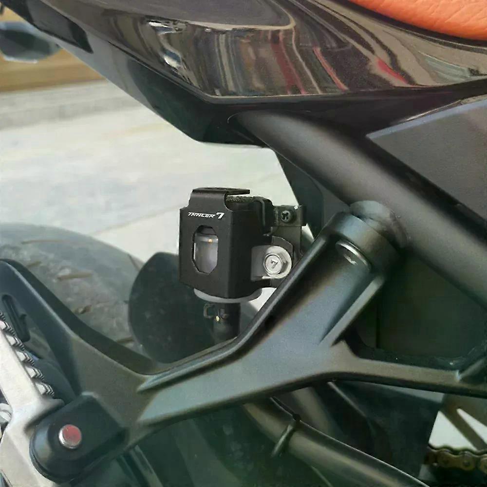 con unique Multiple Colors Motorcycle Accessories Rear Brake Fluid Reservoir Guard Cover Protector For Yamaha TRACER 7 Tracer 7GT 2020-2022