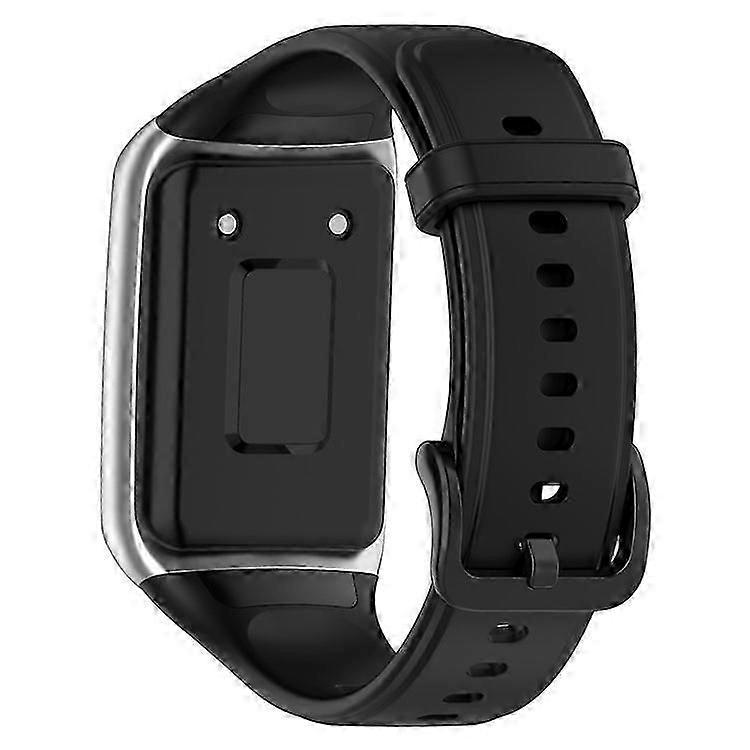 Compatible For Oppo Band 2 Soft Silicone Watch Band Adjustable Sport Replacement Strap
