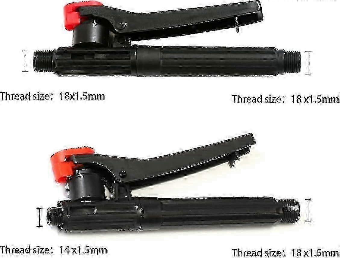 2 Packs Trigger Gun Sprayer Handle Parts,Pump Sprayer Parts for Garden,Suitable for Most Greenwood Knapsack Sprayers