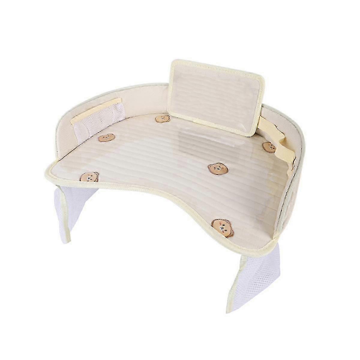 Bærbart vanntett bilsetebrett, sammenleggbart spisebord for barn i bil