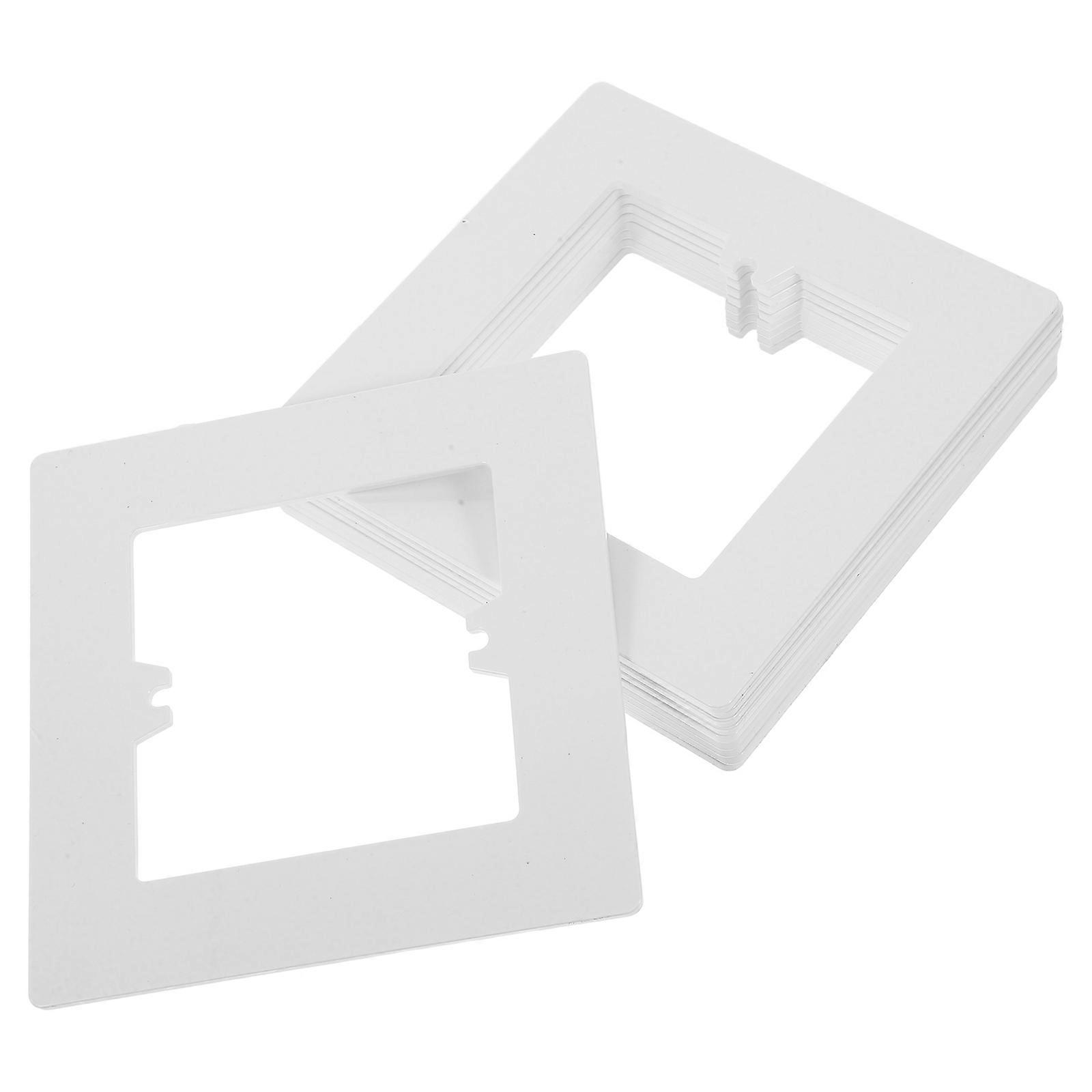 Switch Covers Decorative PVC 10Pcs for Wall Outlet Protection