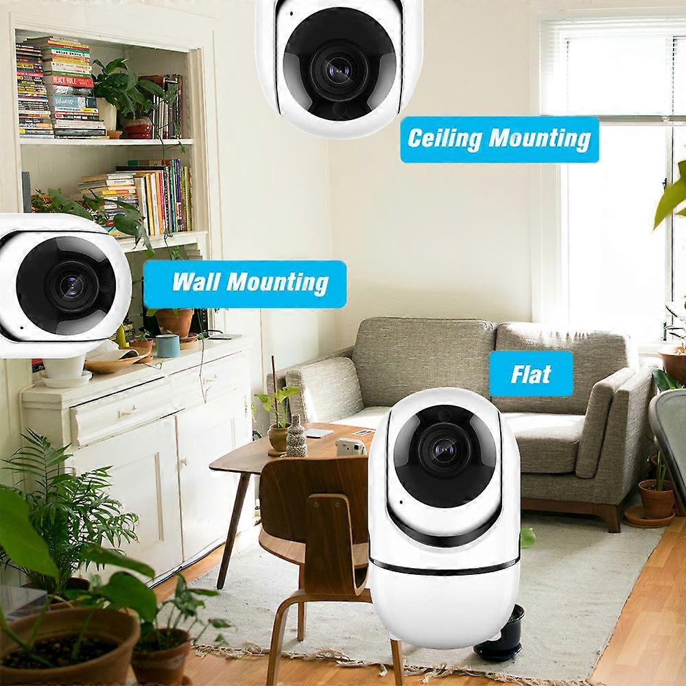 1080P Home Indoor Security 2MP Wireless WiFi Surveillance Camera with Night Vision Motion Detection Remote Access Two-way o