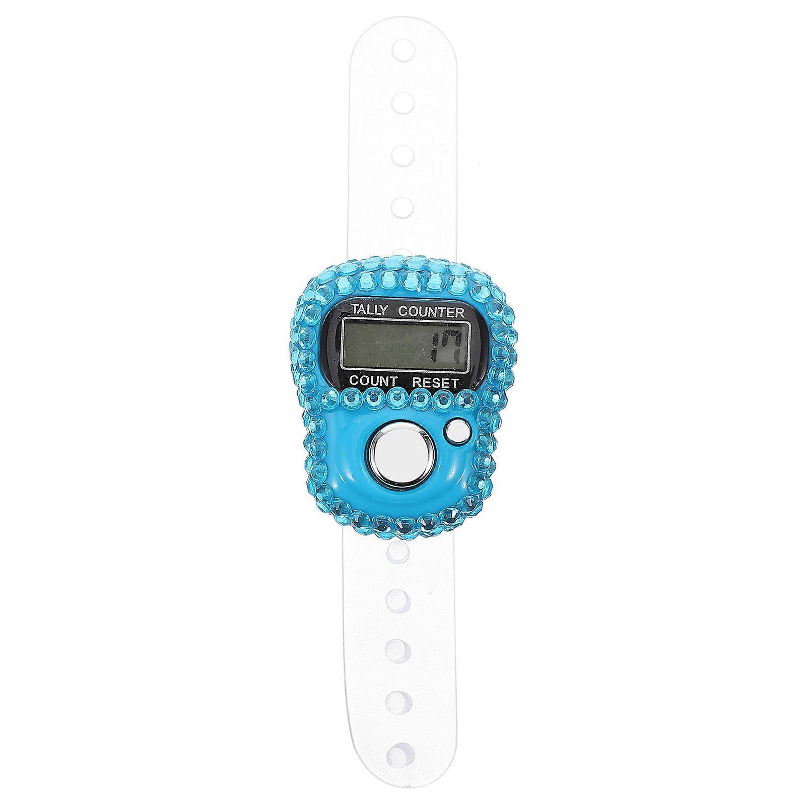 Manual Hand Pull Stroke Tally Counter Handheld Counter Miniature Plastic For Dock Counting 1Set