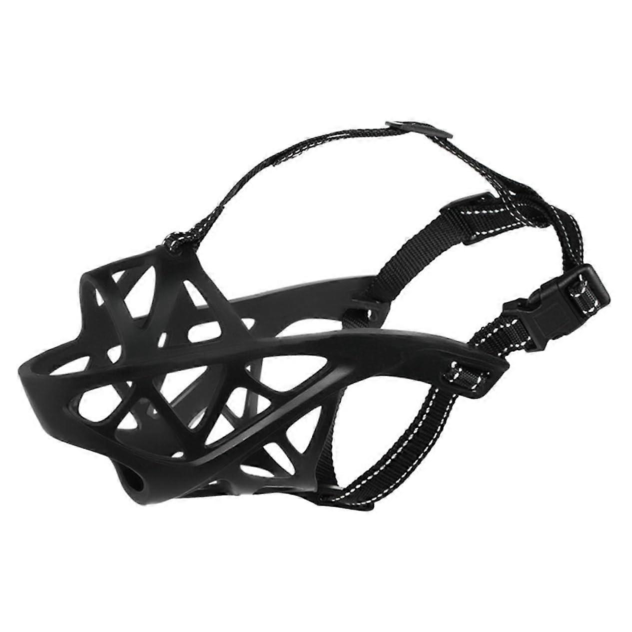 Adjustable and Breathable Dog Muzzle for Large Dogs, Quality TPR Bite Guard for Safe Drinking, Suitable for Various Dog Breeds