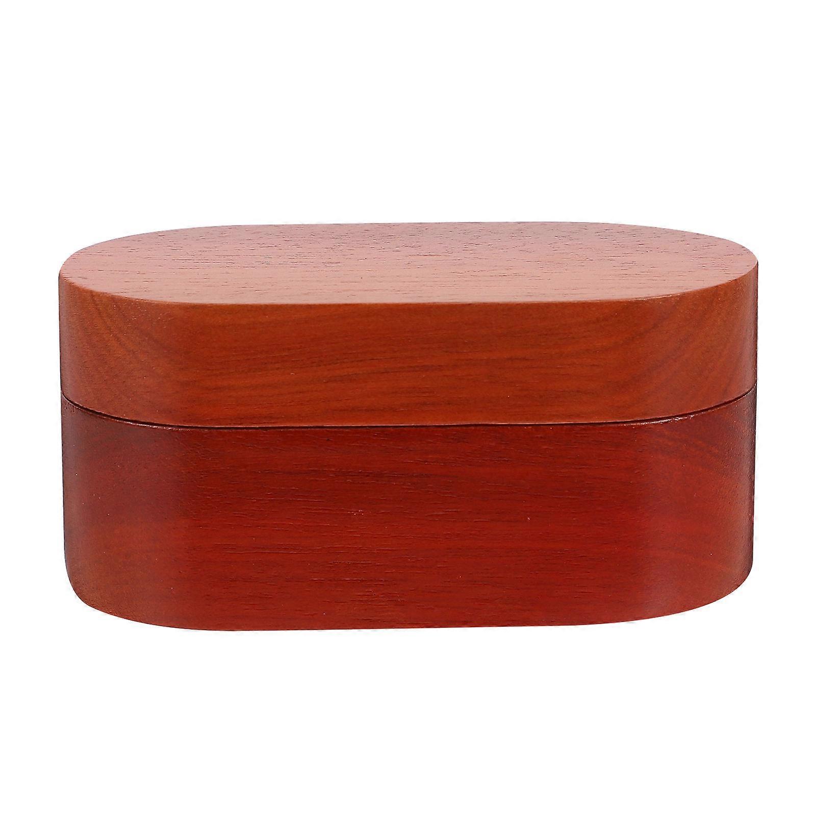 1 Pc Portable Guitar Storage Case Container Dark Red