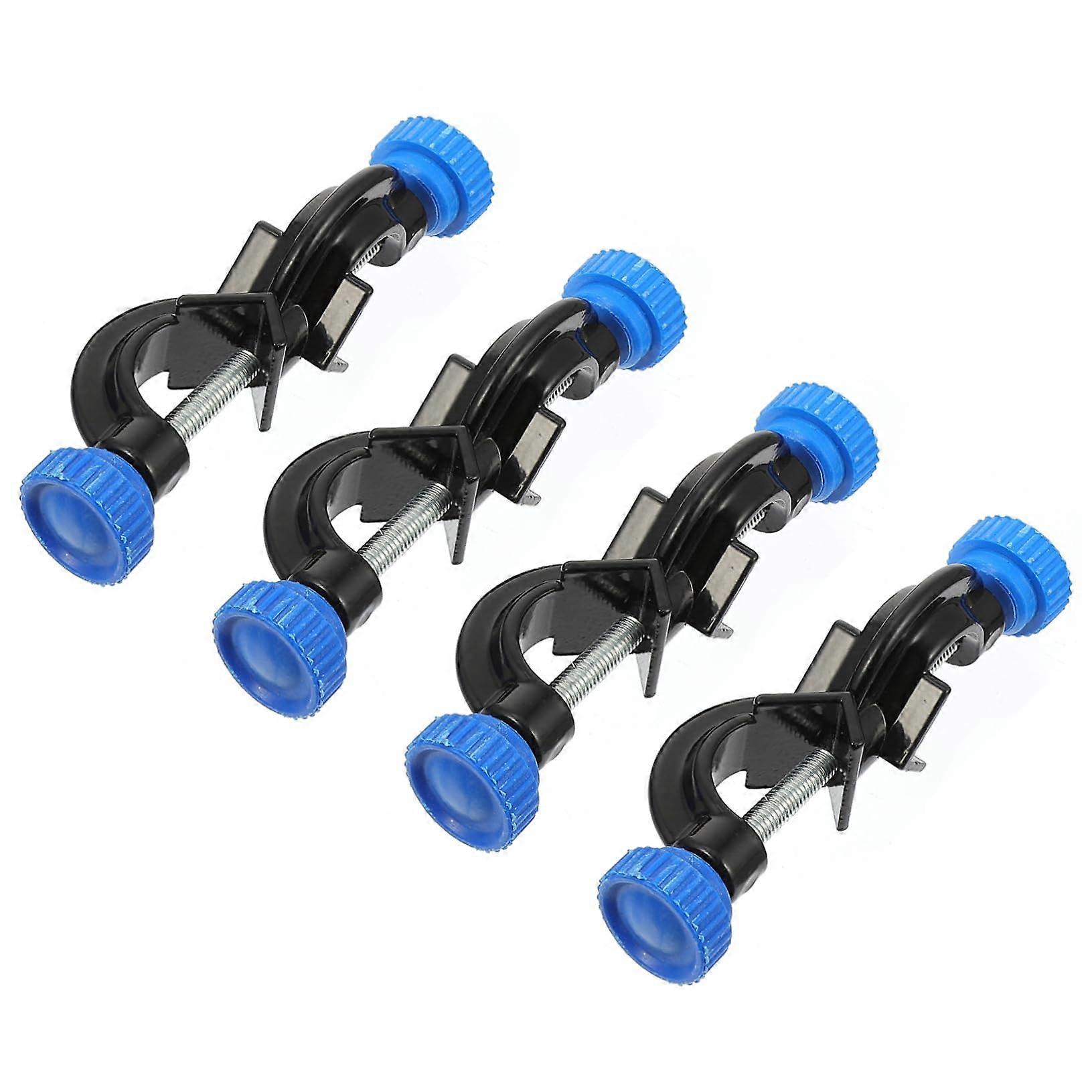Cross Clamp Adjustable Laboratory Clip Holder for Equipment, Stable and Robust Design, Not Including Stand