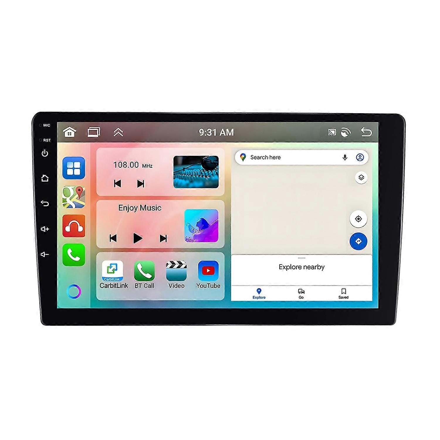 6+128G Android Universal HD Car Bluetooth Player 7 inch