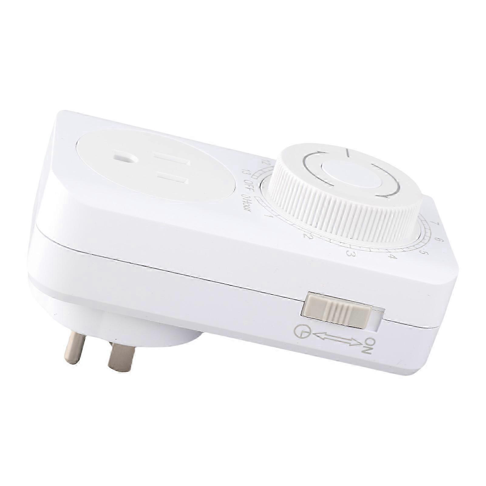 13-Hour Mechanical Outlet Timer for Aquarium Oxygenation - Countdown Plug-in Switch Socket for Timing Control