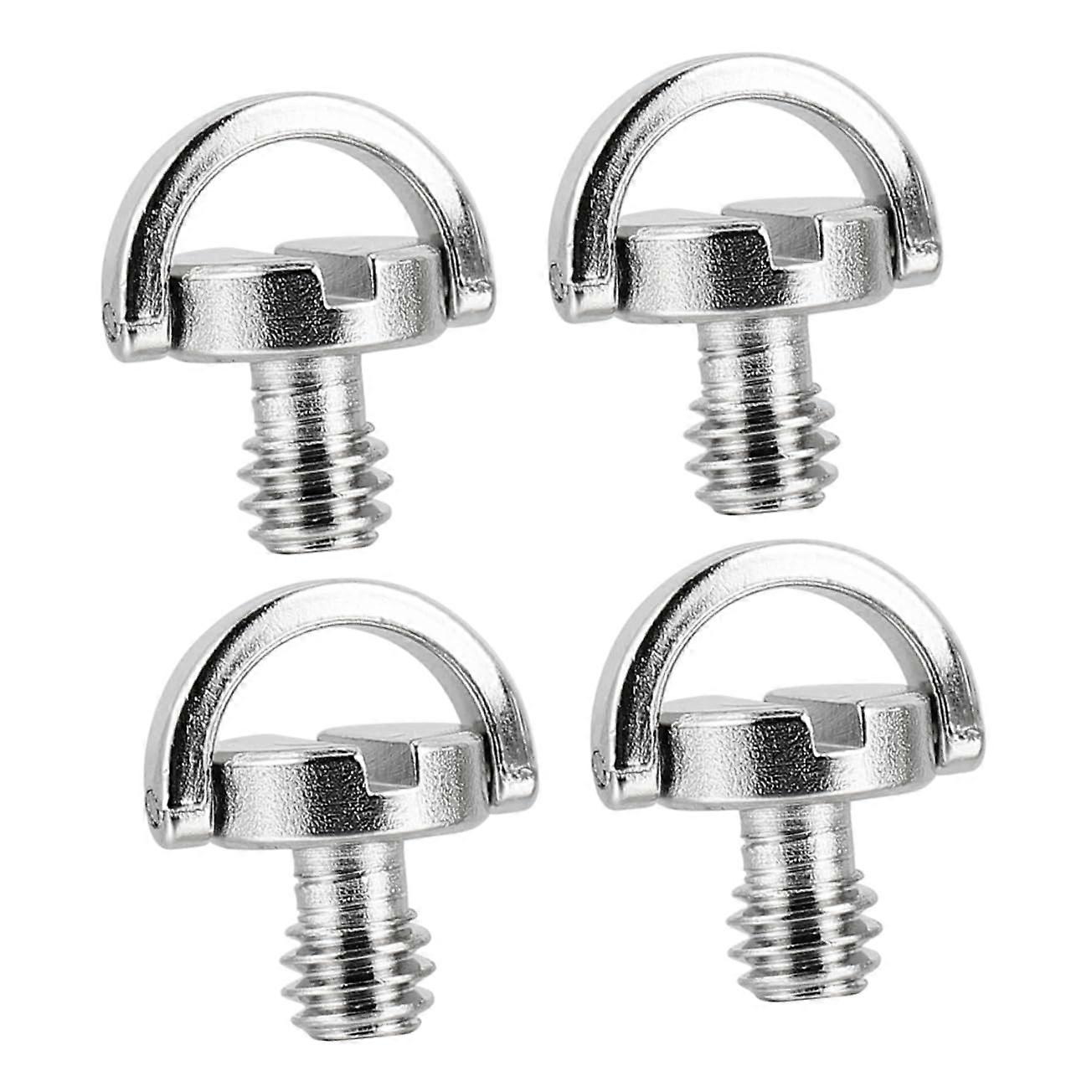 1/4 Inch Tripod Screw for Quick Release Plate and Ring Mount, Durable and Corrosion Resistant, Size 1.5x1.4x1.2cm
