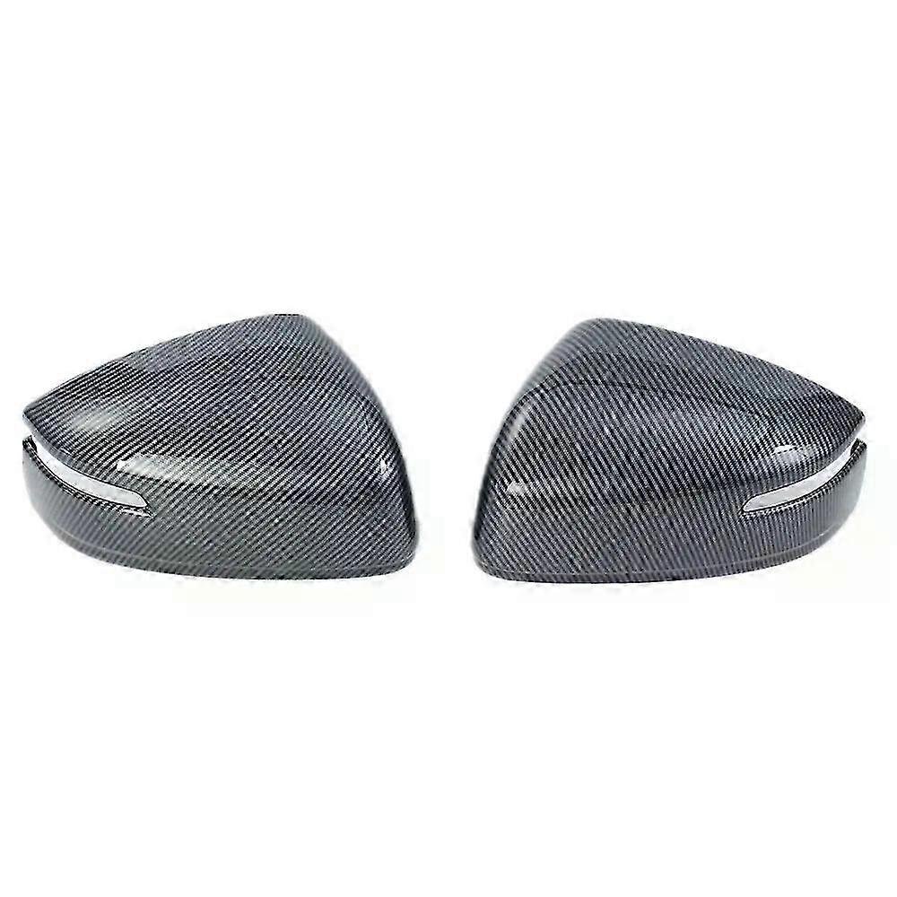 Rearview Side Mirror Cover Wing Cap for Compatible Brands 2022 2023 2024 Car Exterior Trim ABS