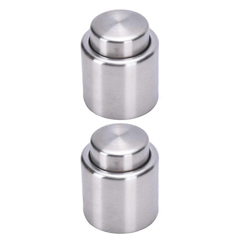 Made from Premium Stainless Steel and Silicone Essential for Parties and Picnics 2pcs Silver