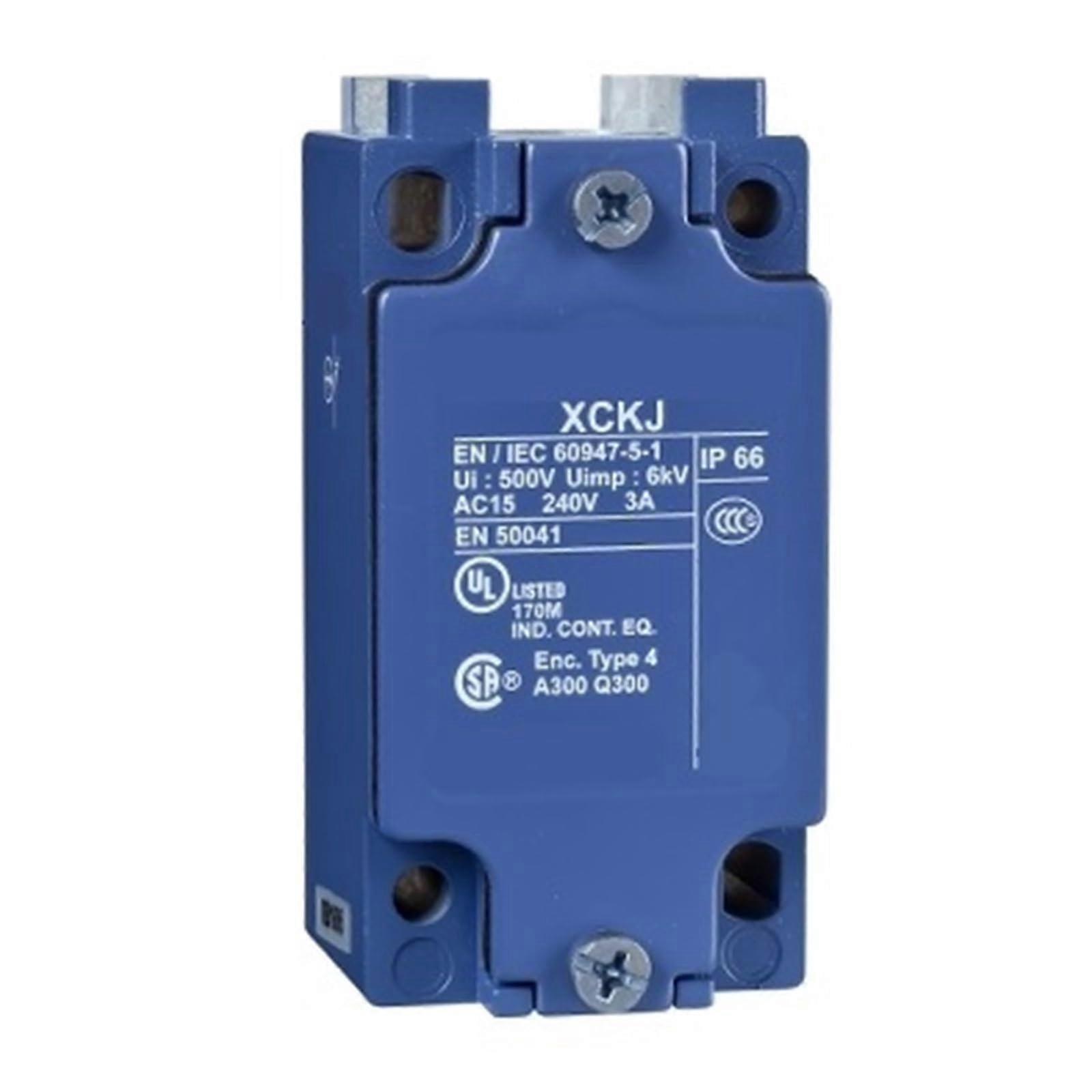 ZCKJ2 limit switch housing, limit switch XC Standard, ZCKJ, fixed, without display, 2 changeover contacts, snapaction switch