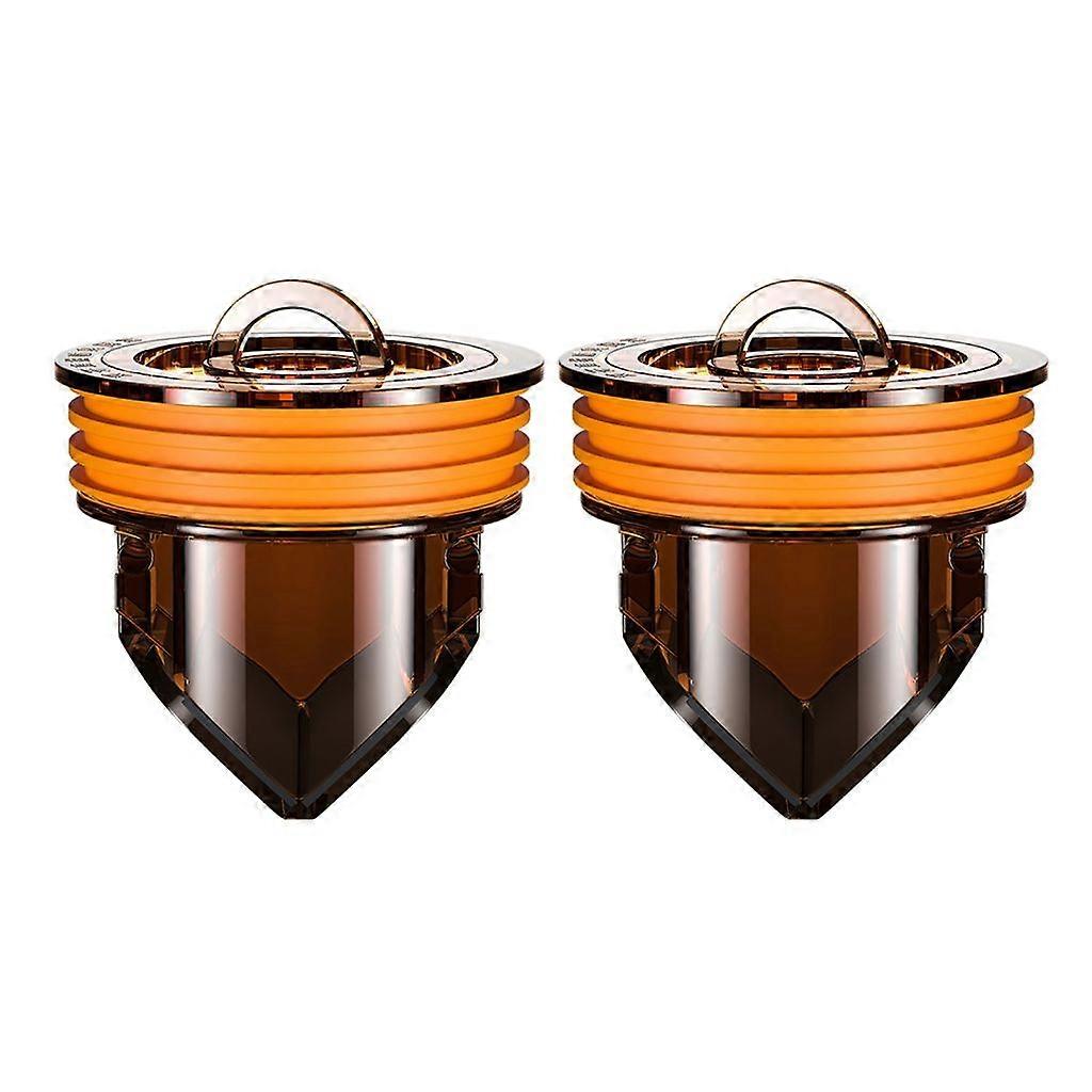 2Pcs Shower Floor Drain Self-Closing Floor Strainer Double Opening Drainer