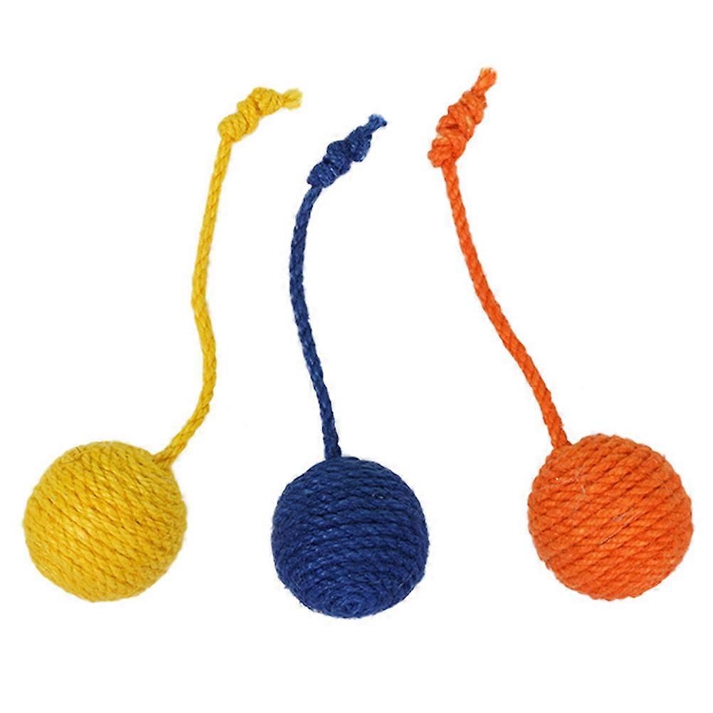 Stimulating Cat Toys For Indoor Cats Durable Teasing Playing Synthetic Material 1Set