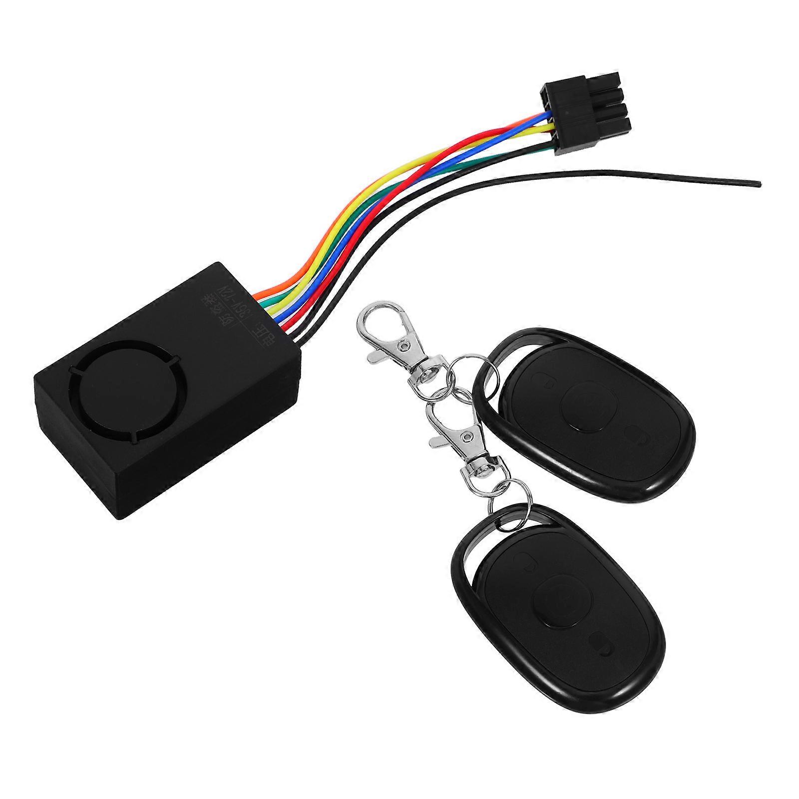 Advanced Encryption Electric Bike Alarms Suitable For Night Parking And Outdoor Use Compact Low Power Consumption Locking System 1 Set