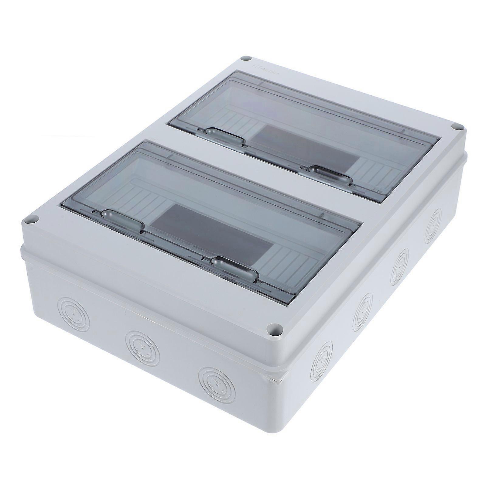 Weatherproof Outdoor Electrical Box with Dust Screen Electric Meter Protection Box Outdoor Electrical Junction Box Weatherproof Project Box