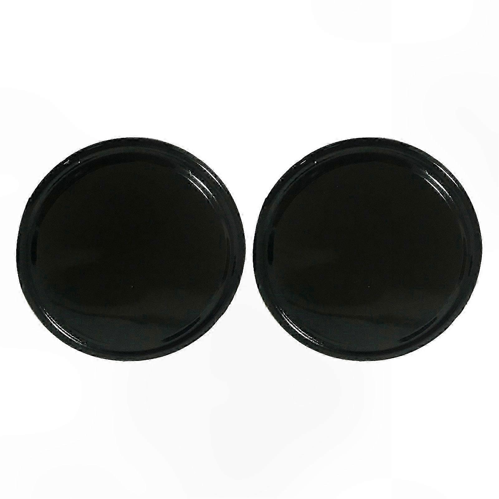 2-Pack Reusable Non-Slip Round Dashboard Pads for Car Anti-Skid Mat Bottle Holder Automotive Accessory