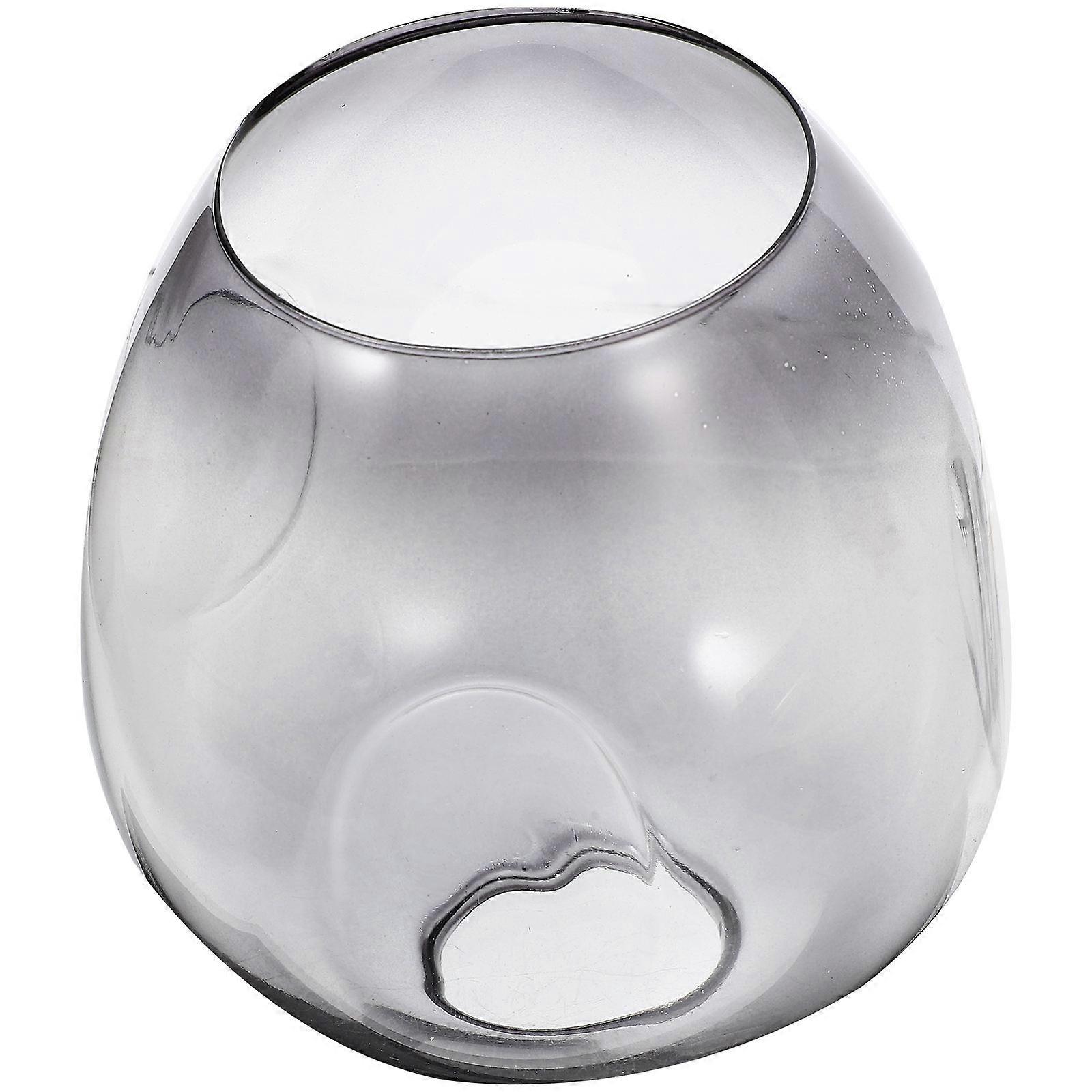 Light Diffusion Glass Lampshade Modern Replacement For Study And Office With Oval Shape 1Pcs