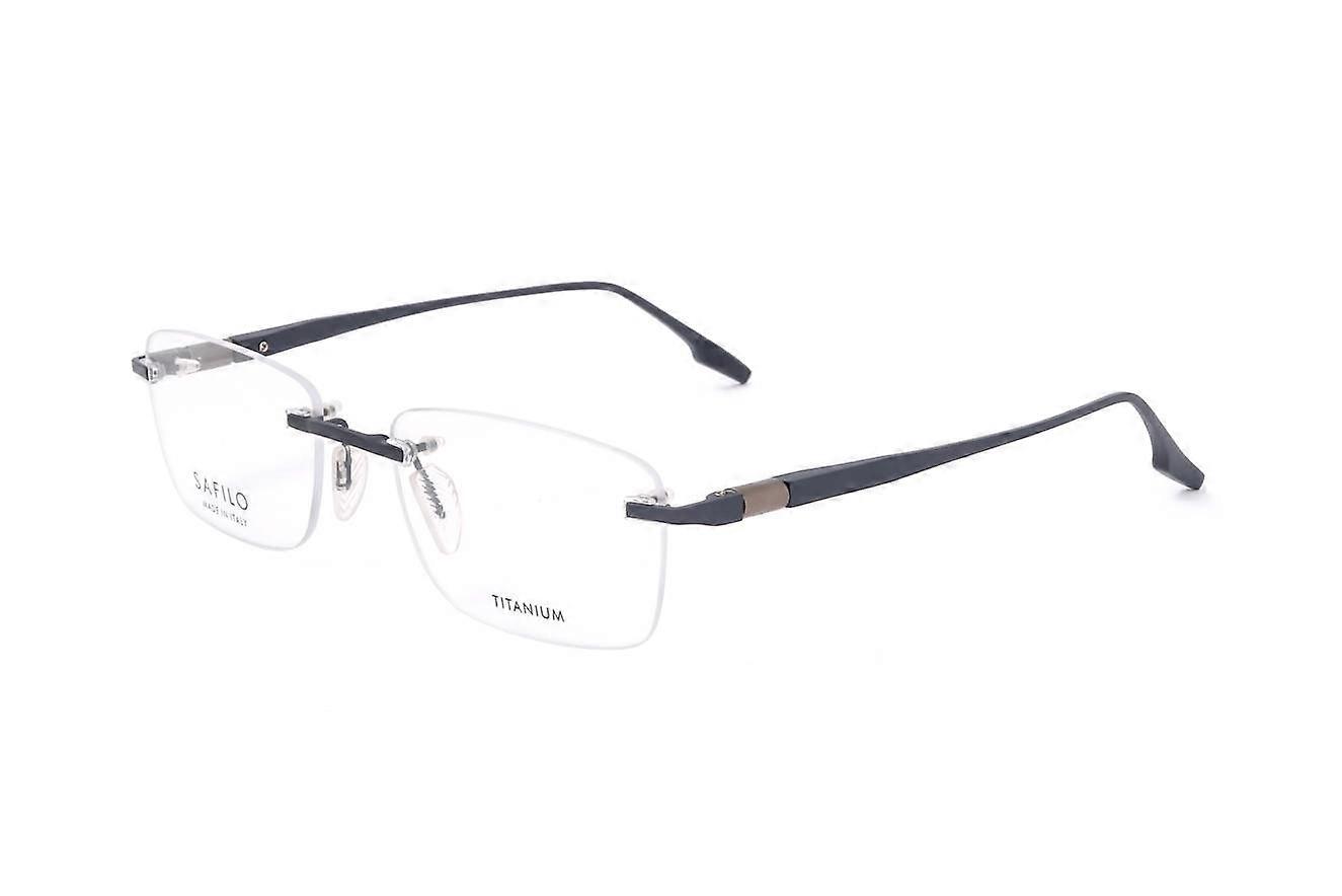 Eyewear Frames Safilo LENTE 01 FLL MATTE BLUE 55/19/145 MAN