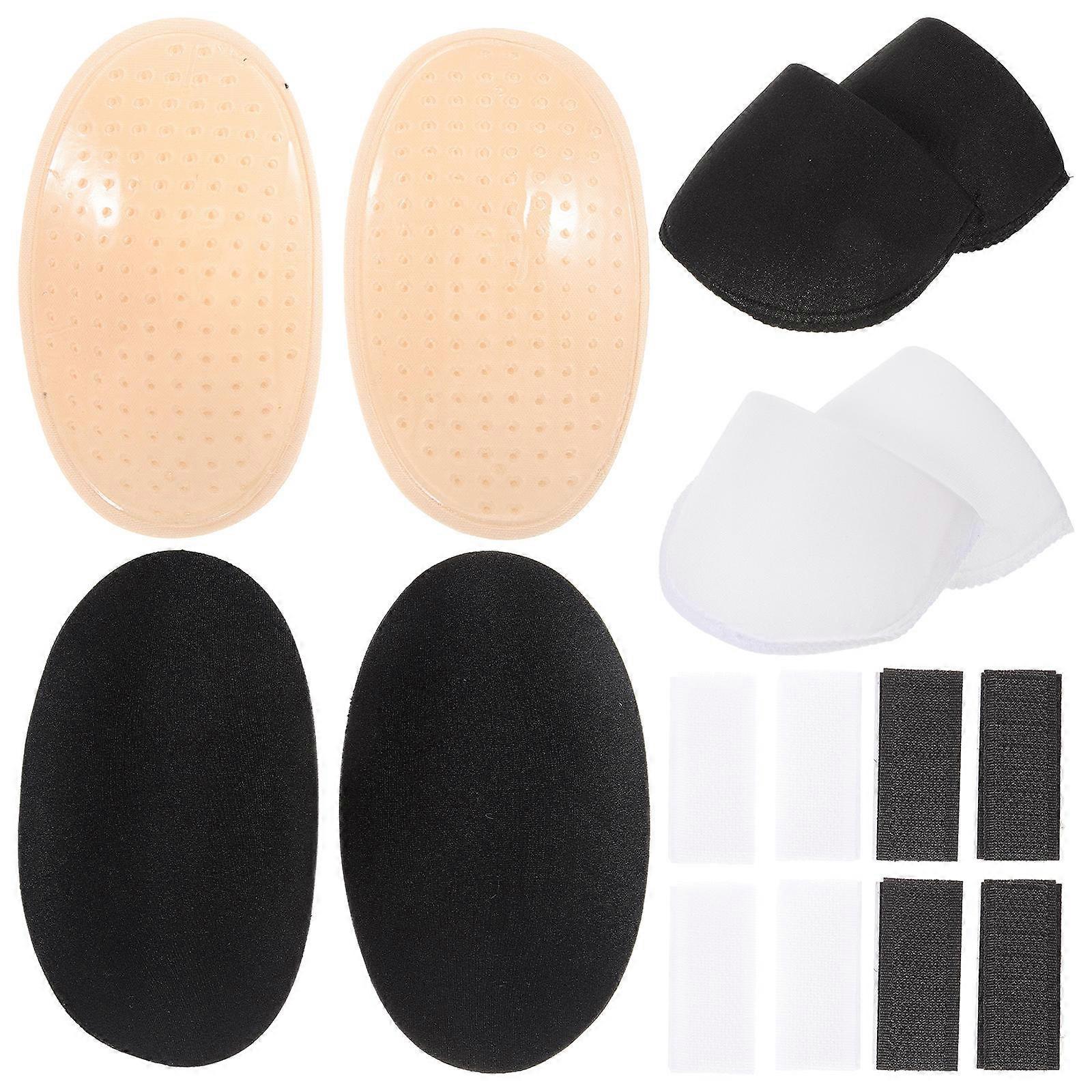Shoulder Enhancing Pads For Women 16Pcs Silicone Cushions Ideal For Formal Wear 12.80X7.60X3.00cm Comfortable Fit