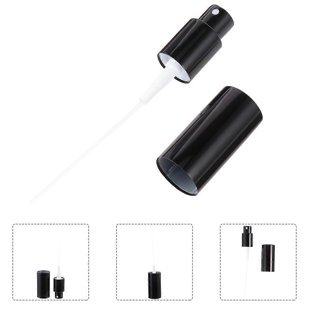 Alumite Spray Head Spray Bottle Buse De Remplacement Pour Les Jardiniers 10Pcs Solution D’arrosage En Plastique Noir