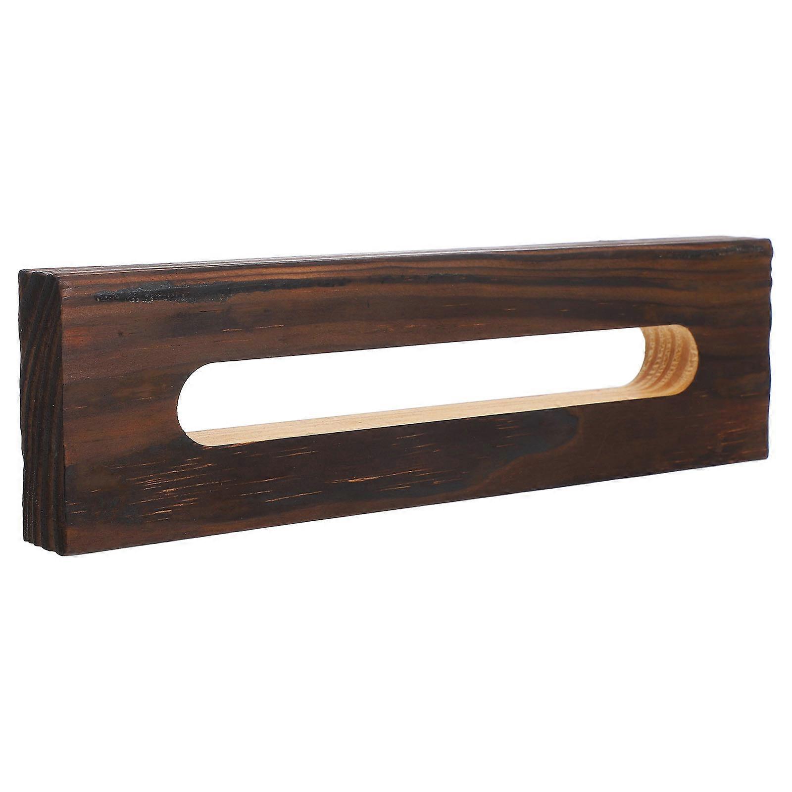 Fish Tank Decoration Fountain Wood Board Minimalist Accessory 34.50X9.80X2.80CM For DIY Enthusiasts 1Pack