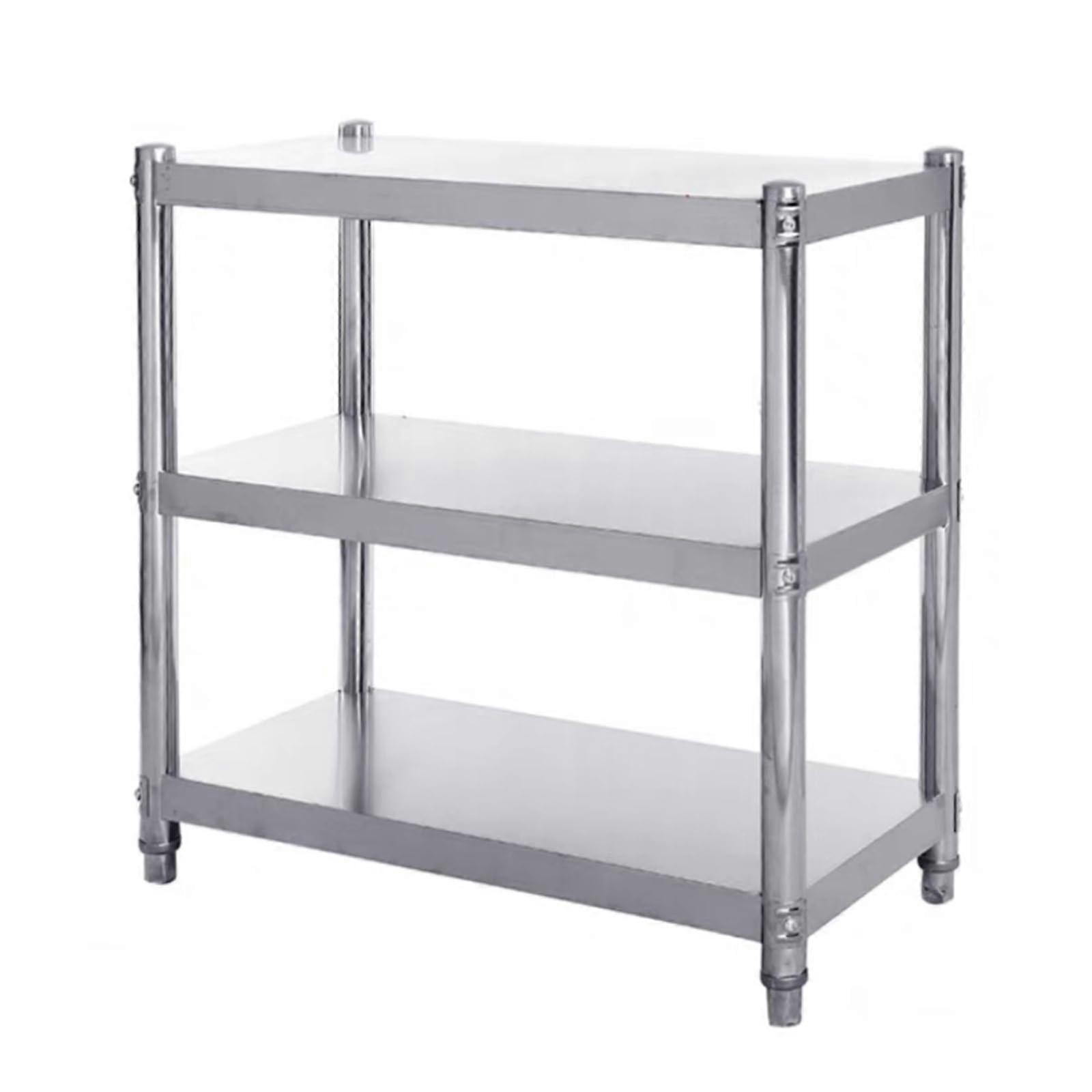Stainless Steel Shelf Kitchen Storage Table 70X30cm/27.5X11.8in