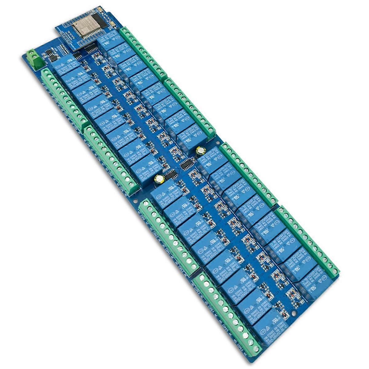 32-Kanal-Relaismodul-Entwicklungsboard DC-Stromversorgung WIFI Bluetooth-Relaismodul ESP32-WROOM