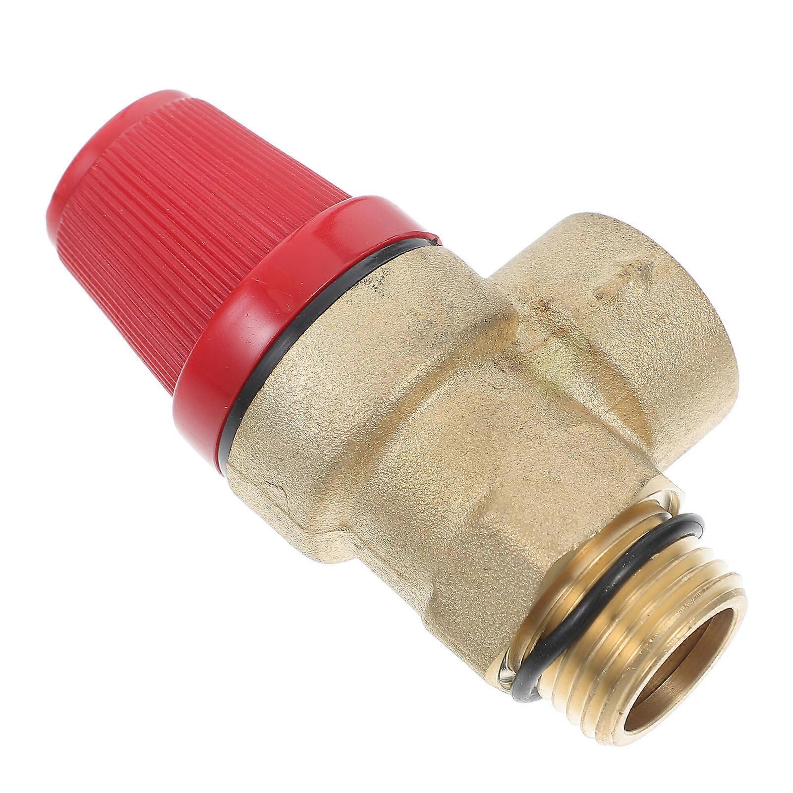 Brass Valve Angled Pressure Release For Wall-Mounted Boiler Protection 1Set