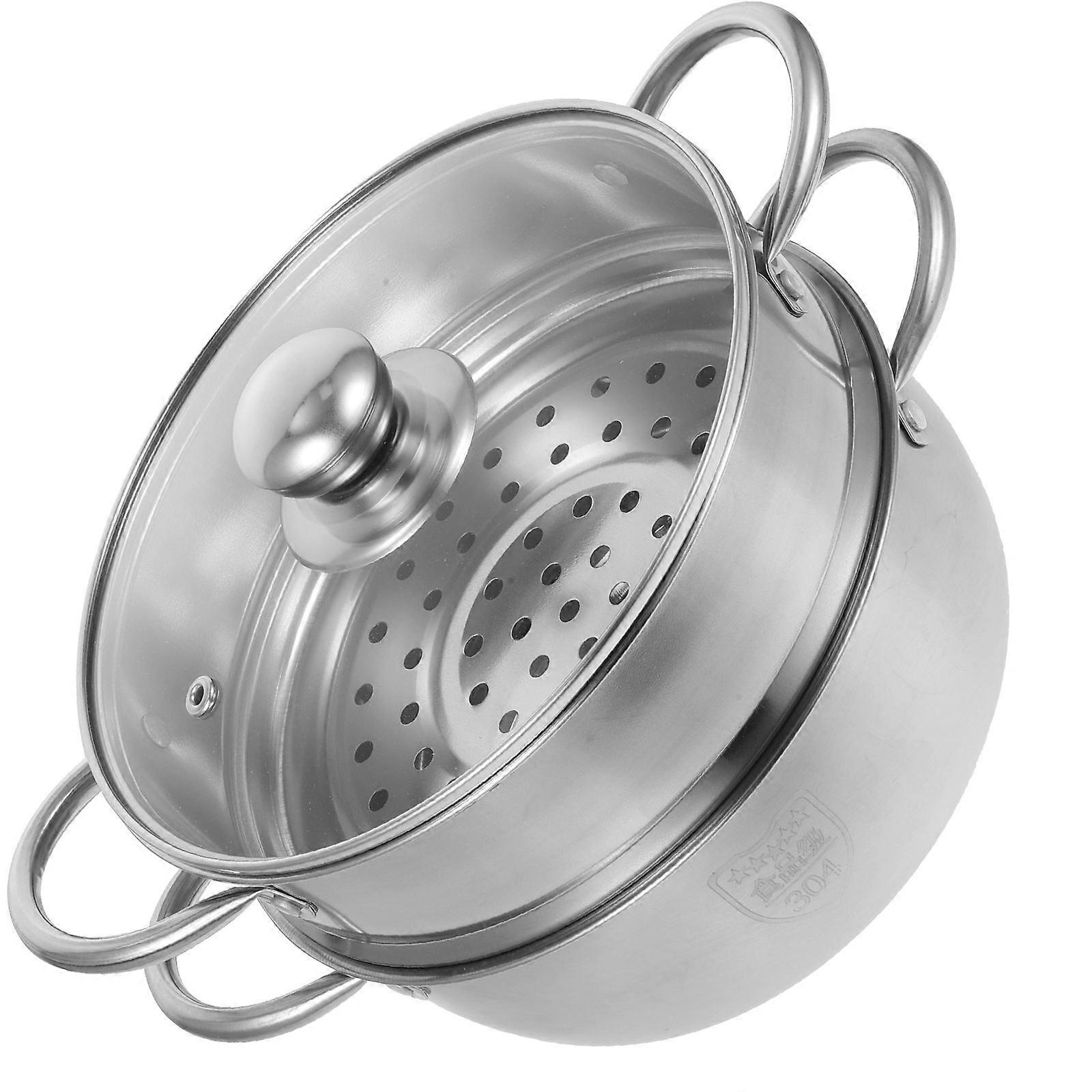 Small Pot Steamer Kitchenware For Home Cooking High Temperature Resistance 1Pack