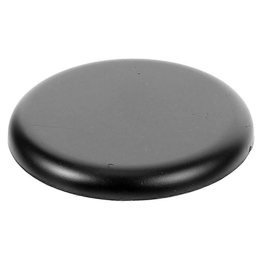 Adhesive Decorative Wall Hole Cover Panel, Round Black Masking Plate for Concealing Imperfections, Easy Installation and Damage Removal