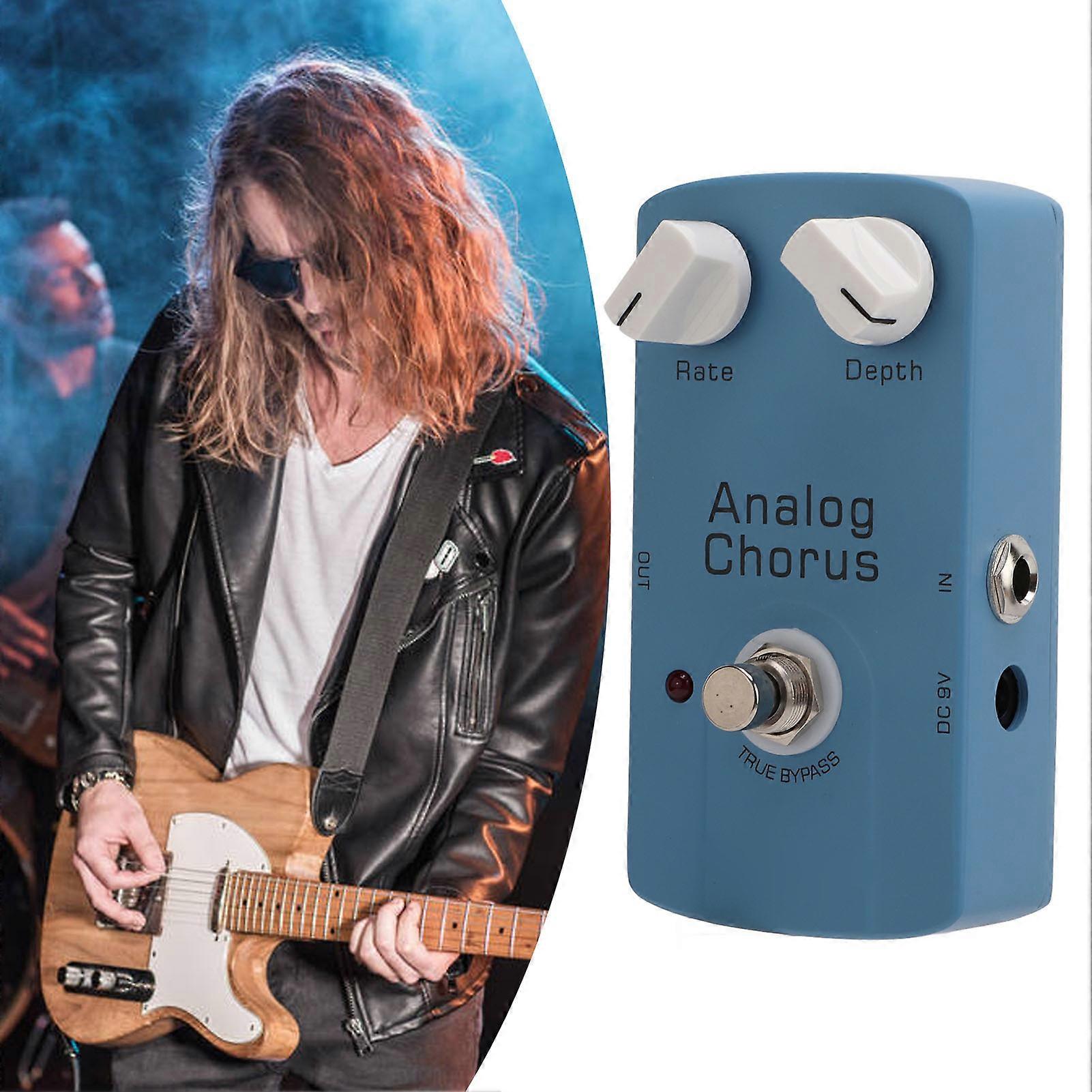 Analog Chorus Pedal Circuit Classic BBD Fresh Extensive Effect True Bypass for Guitar JF‑37