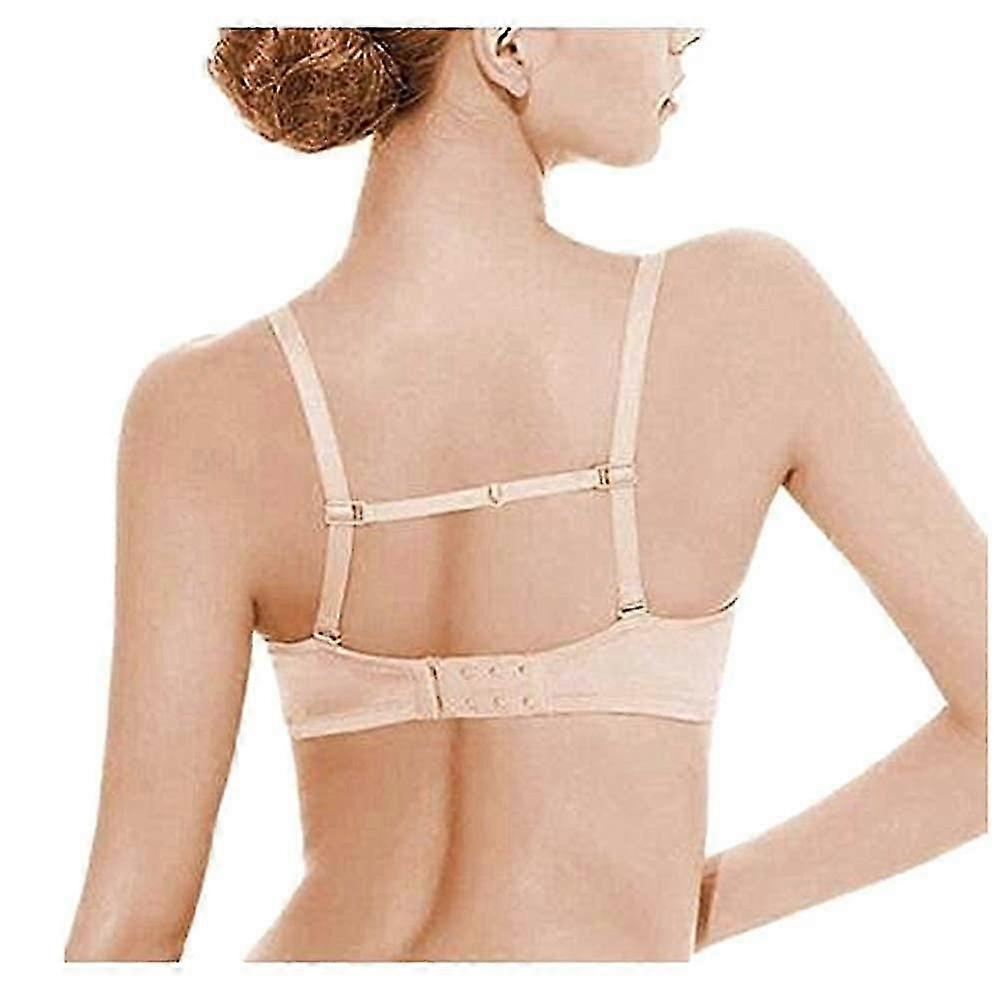 3-Pack Non-Slip Elastic Bra Strap Holders with 12 Clips for Comfort and Support