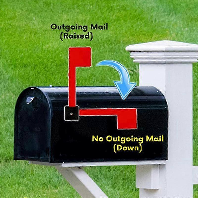 Optimized Mailbox Flag Supplies: Universal, Sturdy & Practical for Outdoor Wall Decor & Mailbox Signal Upgrade