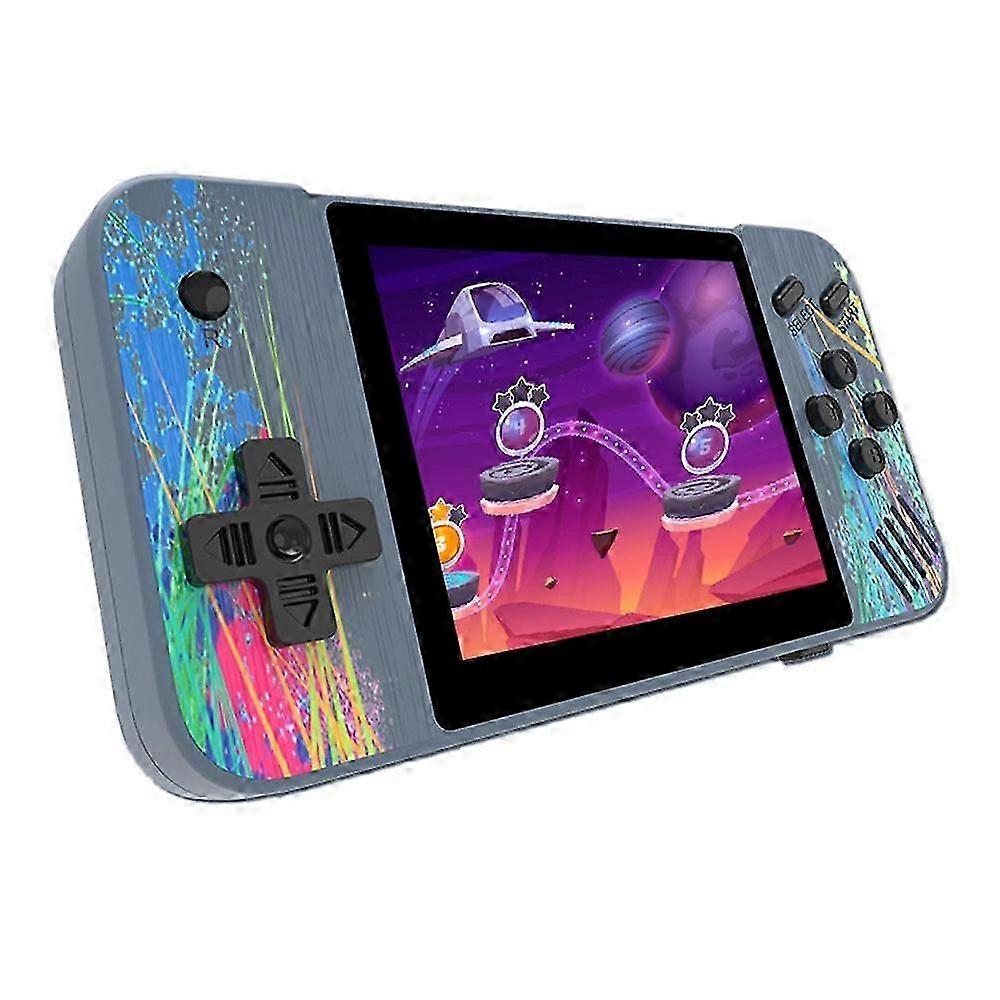 Gaming 3.5 Inch Handheld Portable Game Console Pre Installed Games Support TV Out Video Game Machine,Camouflage Grey