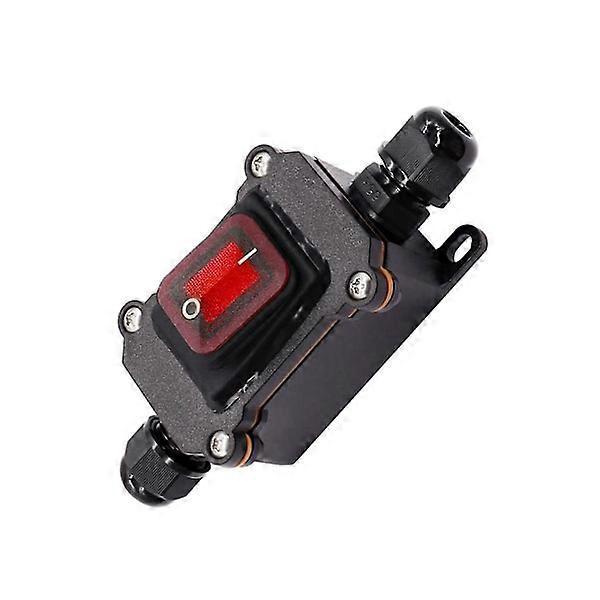 Ip67 Waterproof Inline Switch 12v Dc 20a High Current Waterproof Switch As shown