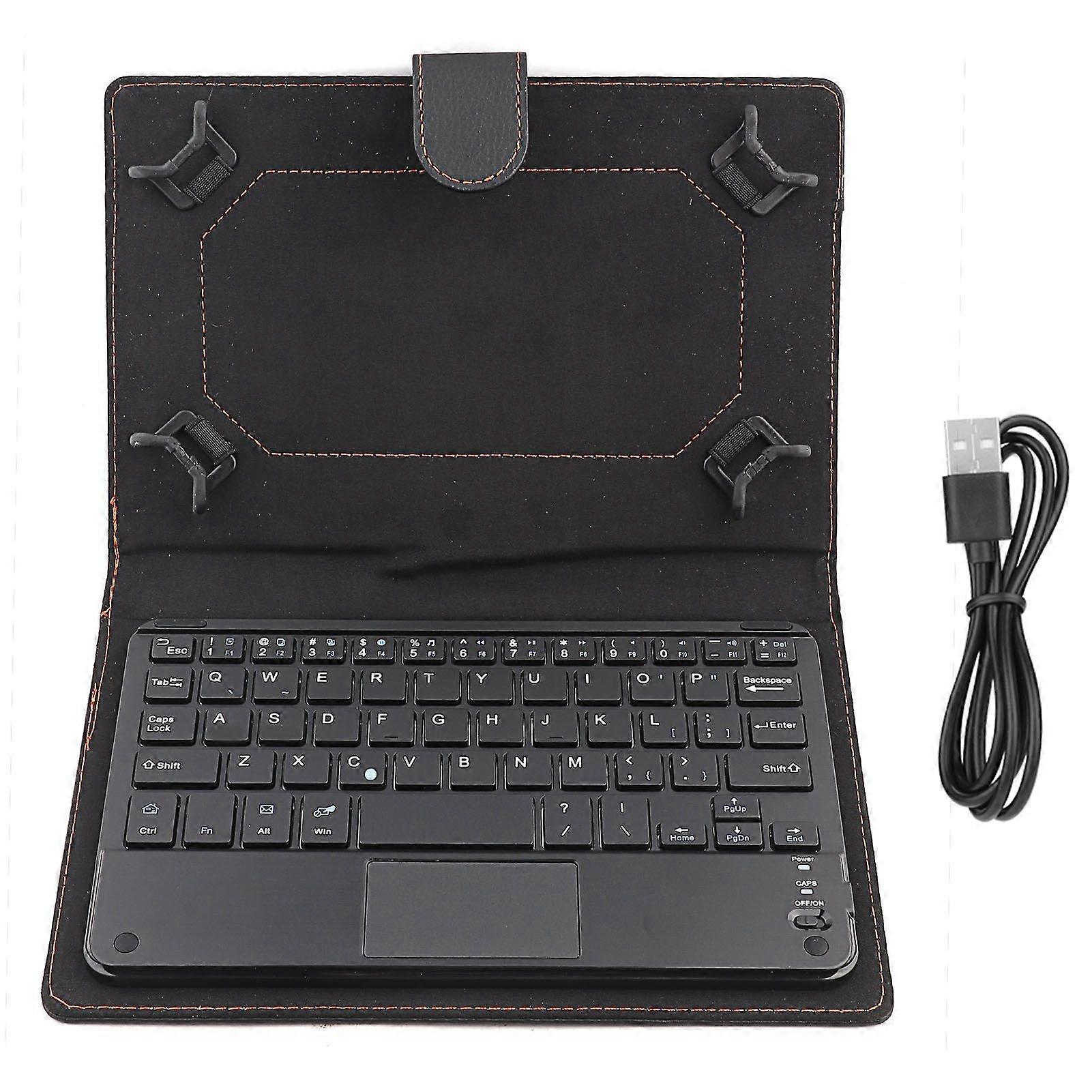 7/8in 75hour Working Bluetooth Touchpad Keyboard with Protective Case for Android/iOS/Windows