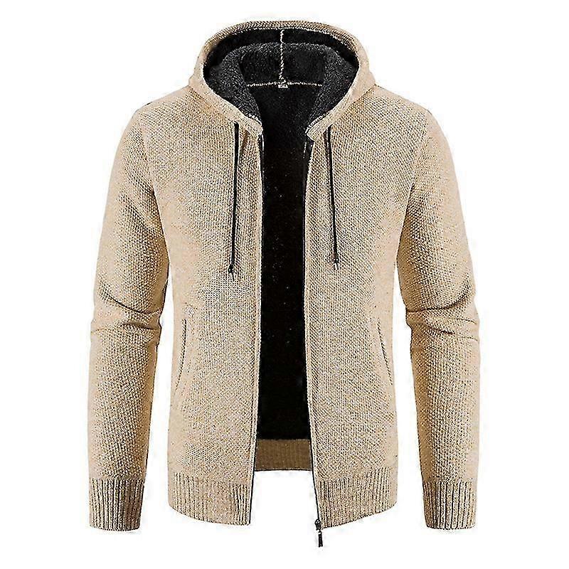 Men's Full Zip Knitted Cardigan Sweater