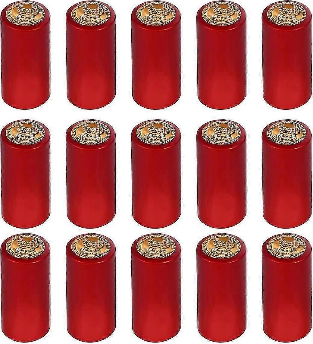 100pcs/ Set Pvc Calor Shrink Cápsulas Vinho Shrink Wrap Garrafa Caps