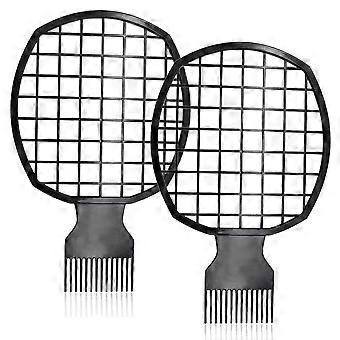 2-teiliges 2-in-1 Afro Kamm-Set, Locken Dreadlocks, Natural Style