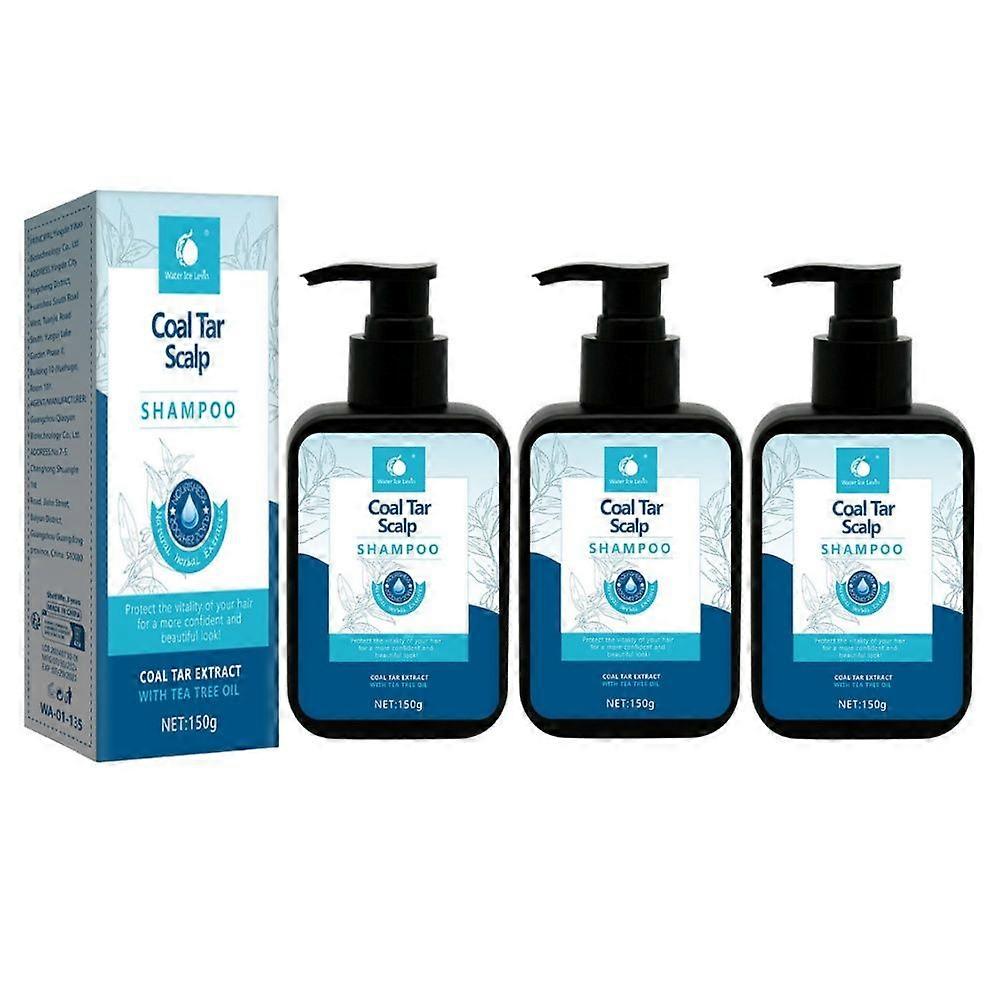 1-3pcs Scalp Shampoo 150ml | Coal Tar Anti-Dandruff & Dry Scalp Treatment