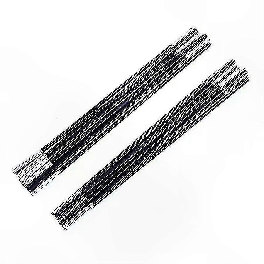 Fiberglass Rods for Trampoline Top Pole or Metal Ring Replacement with Caps