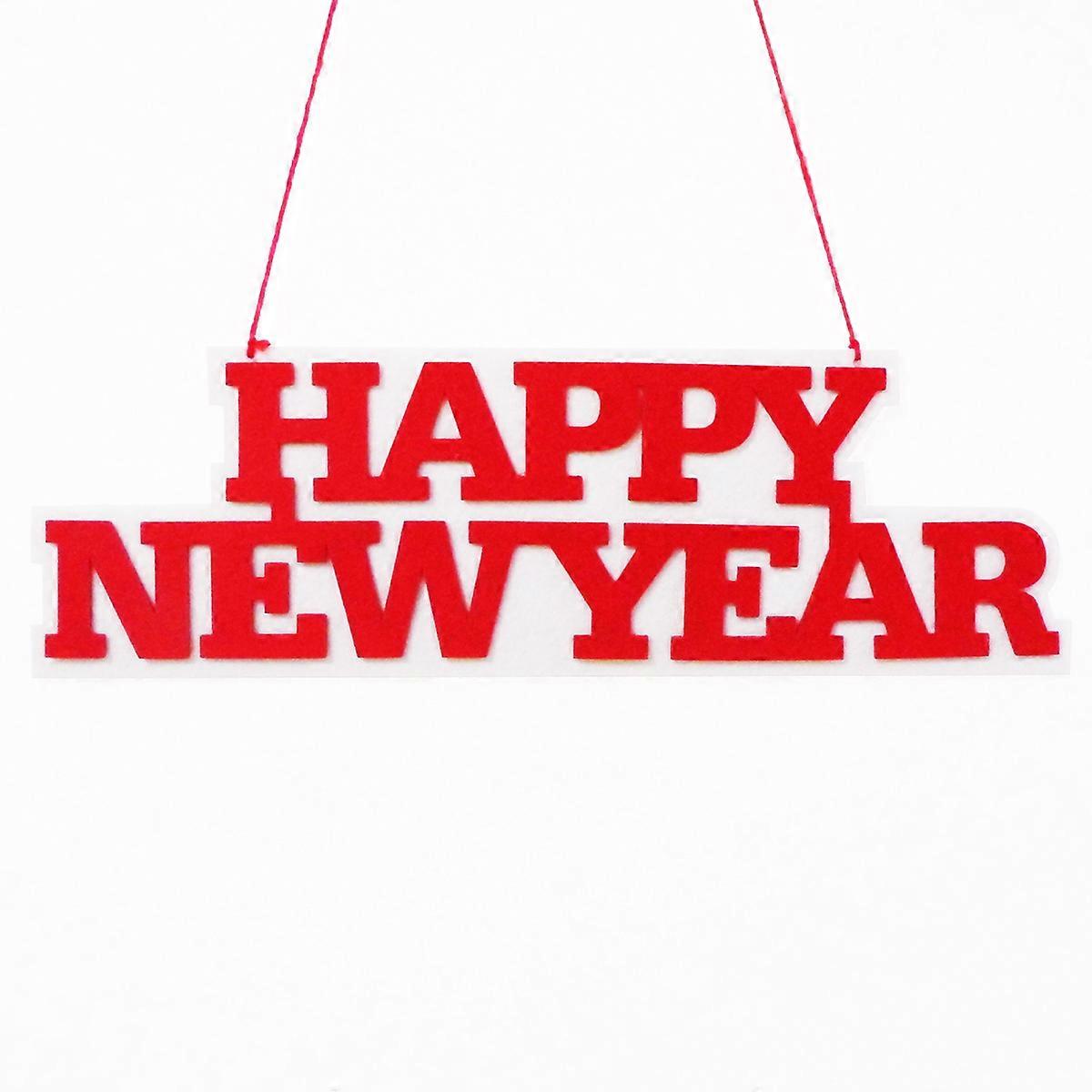 New Year Hanging Decor for Party Use Red